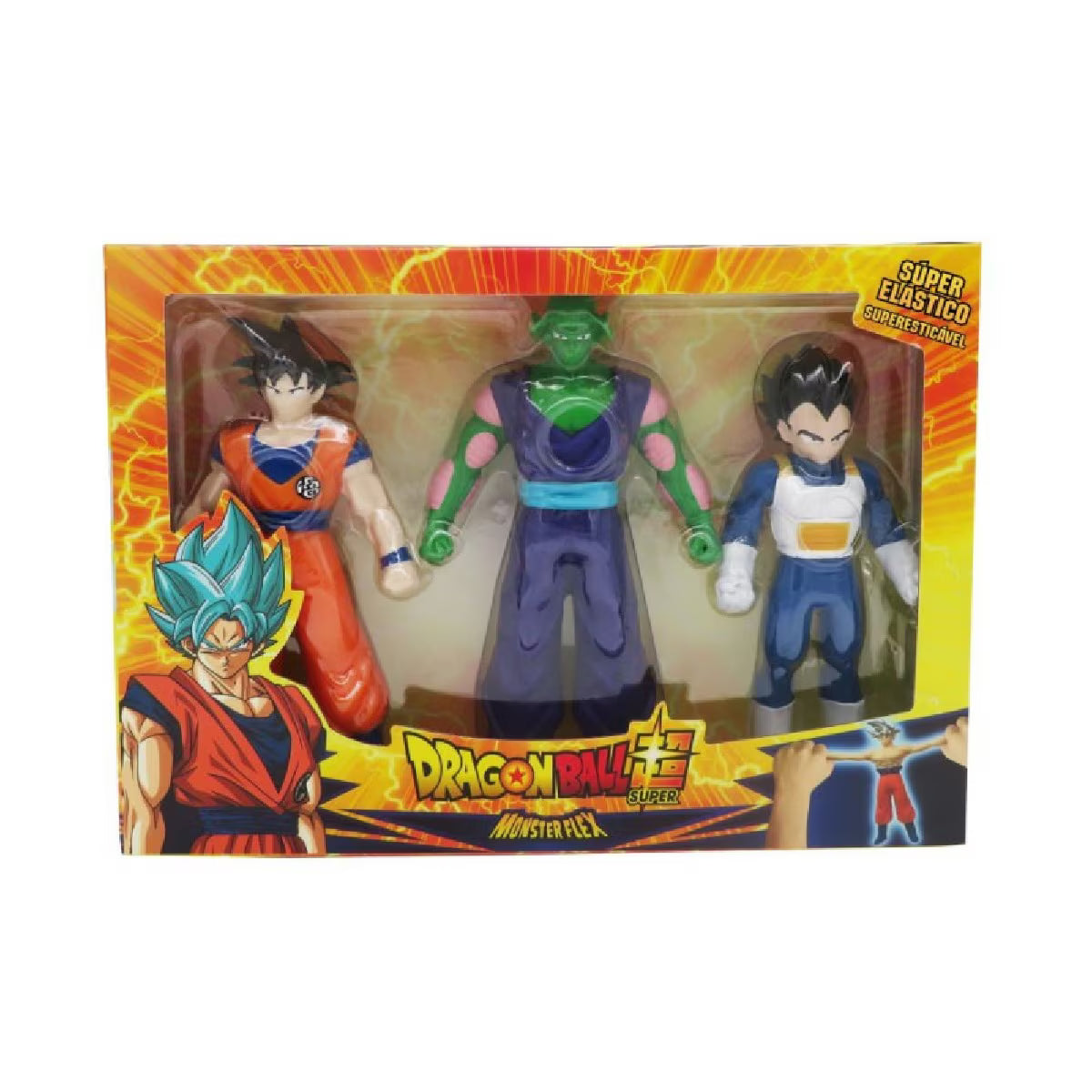Paquete de 3 figuras Monster Flex Dragon Ball