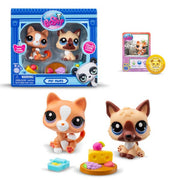 Littlest Pet Shop - Pack de 2 mascotas - Figuras n.° 30 y n.° 34