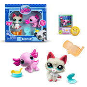 Littlest Pet Shop - Pack de 2 mascotas - Figuras n.° 21 y n.° 25