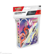 Miniportafolio Escarlata y Violeta de Pokémon TCG
