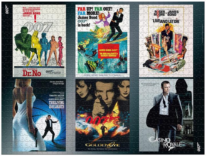 Puzzle James Bond Actor Debut 1000 piezas 
