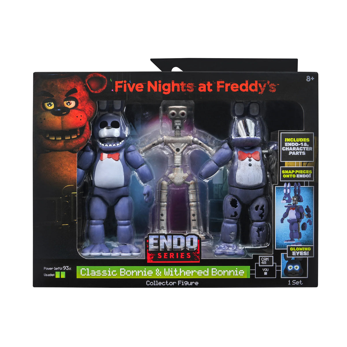 Five Nights at Freedy's - Figura 3 em 1 de 15cm - Endo-Series - Bonnie Parts, Withered Bonnie Parts