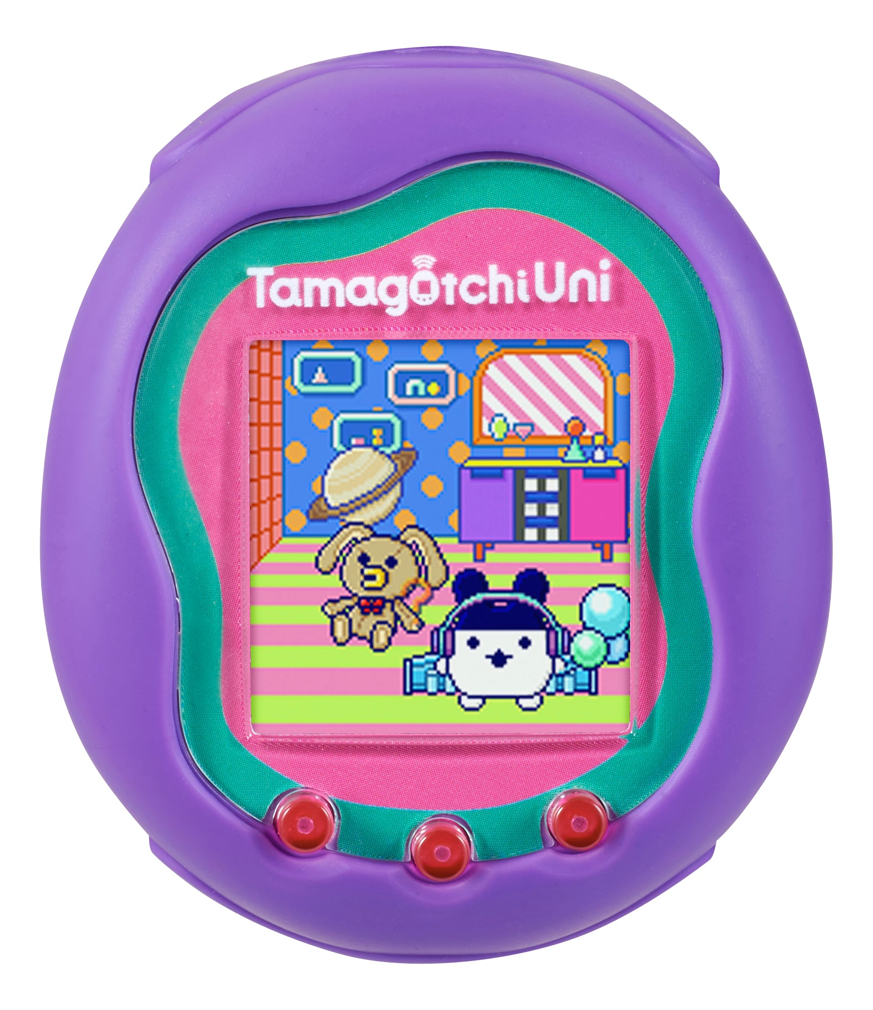 Tamagotchi Uni Púrpura 