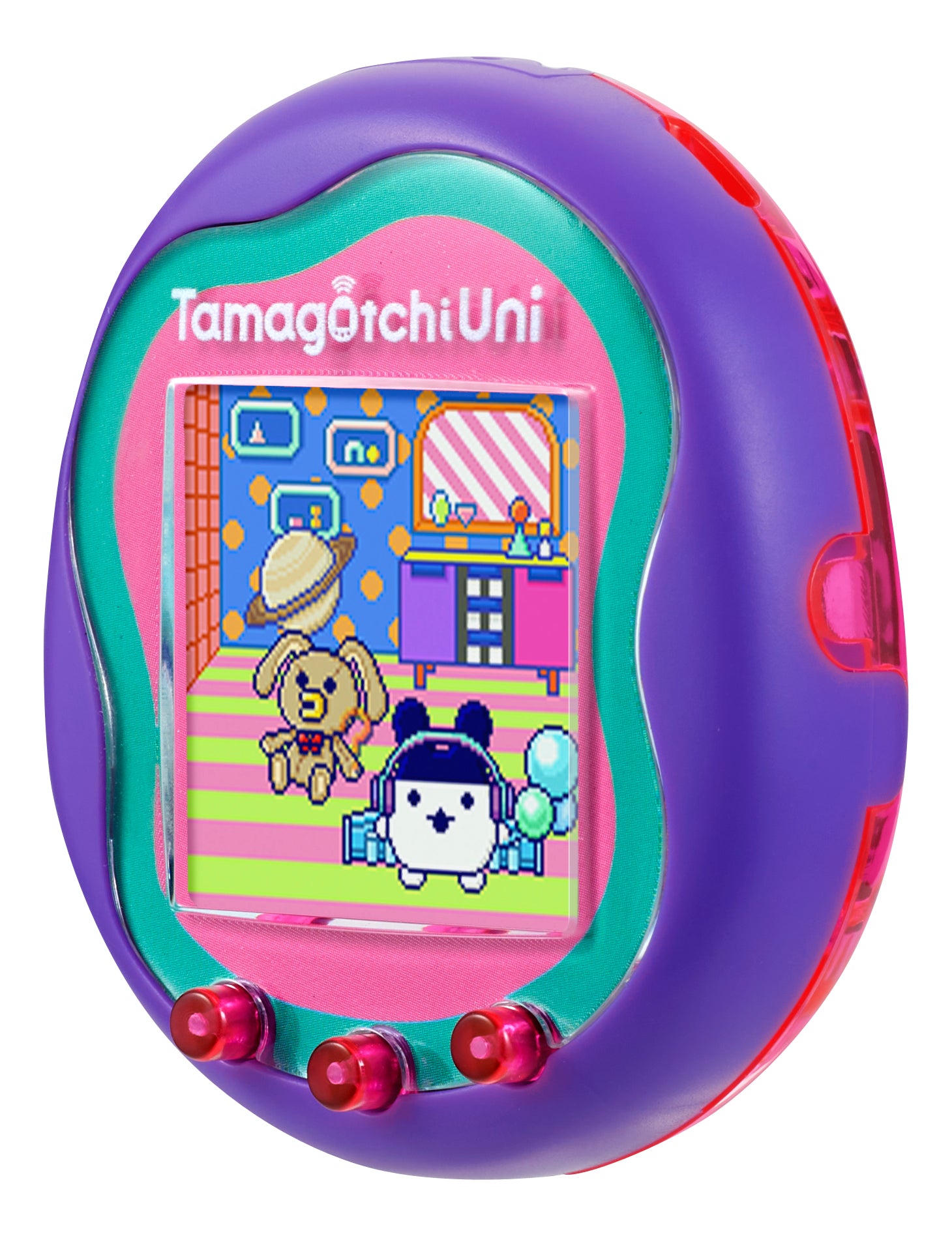 Tamagotchi Uni Púrpura 