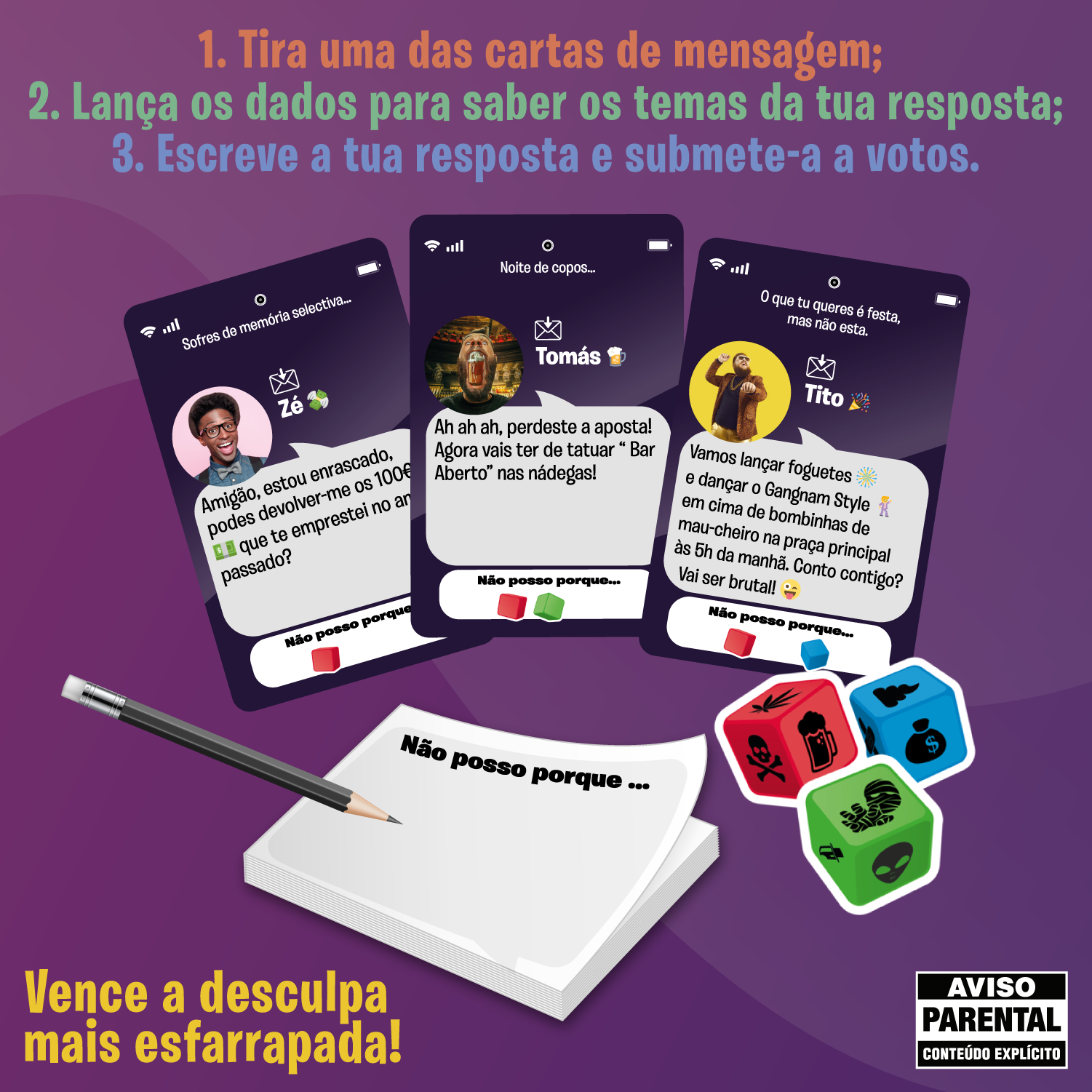 Mierdas para adultos - Creative Live Games