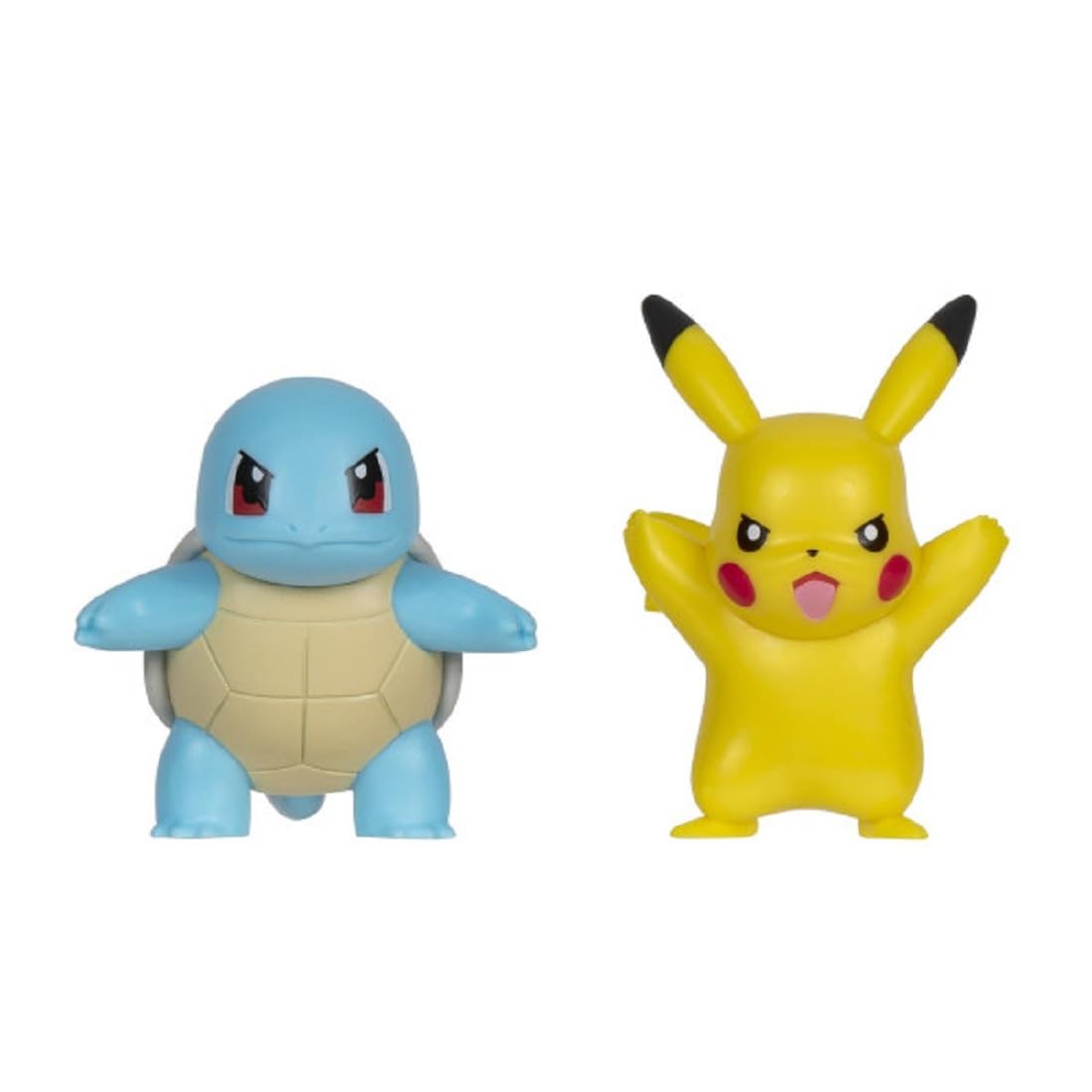 Pack de figuras Pokémon Battle Ready 2: Pikachu y Squirtle