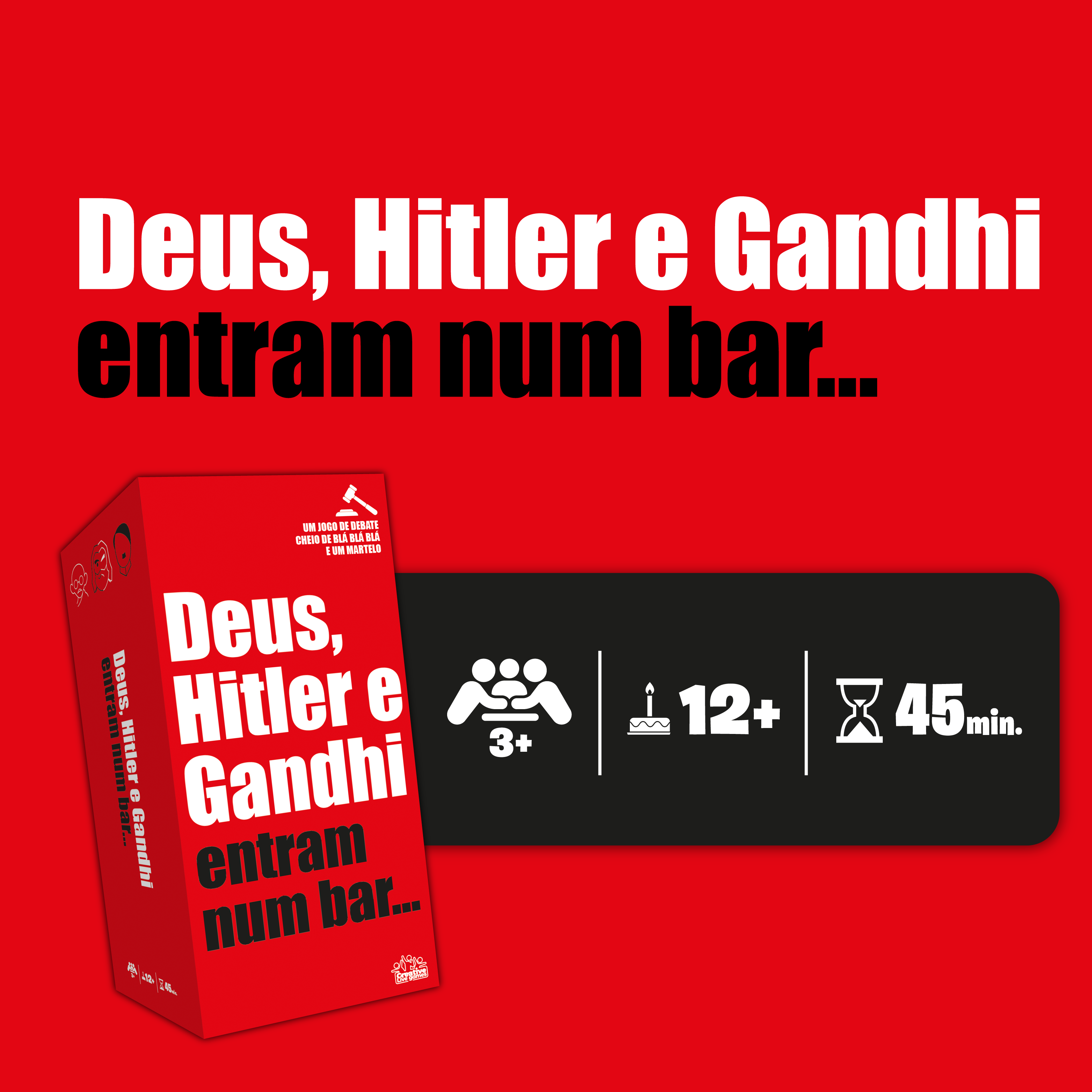 Dios, Hitler y Gandhi entran en un bar... - Creative Live Games