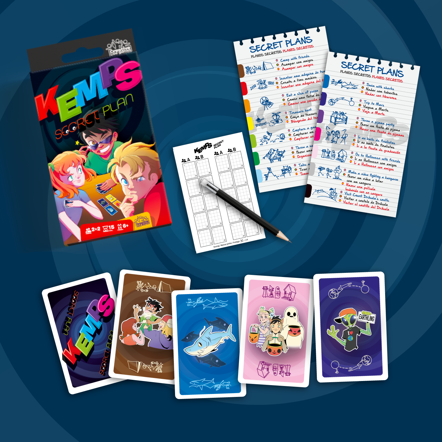 El plan secreto de Kemp - Creative Live Games