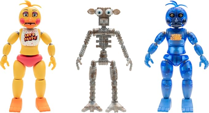 Five Nights at Freddy's – Figura ENDO 3 em 1 Toy Chica Parts, 15 cm