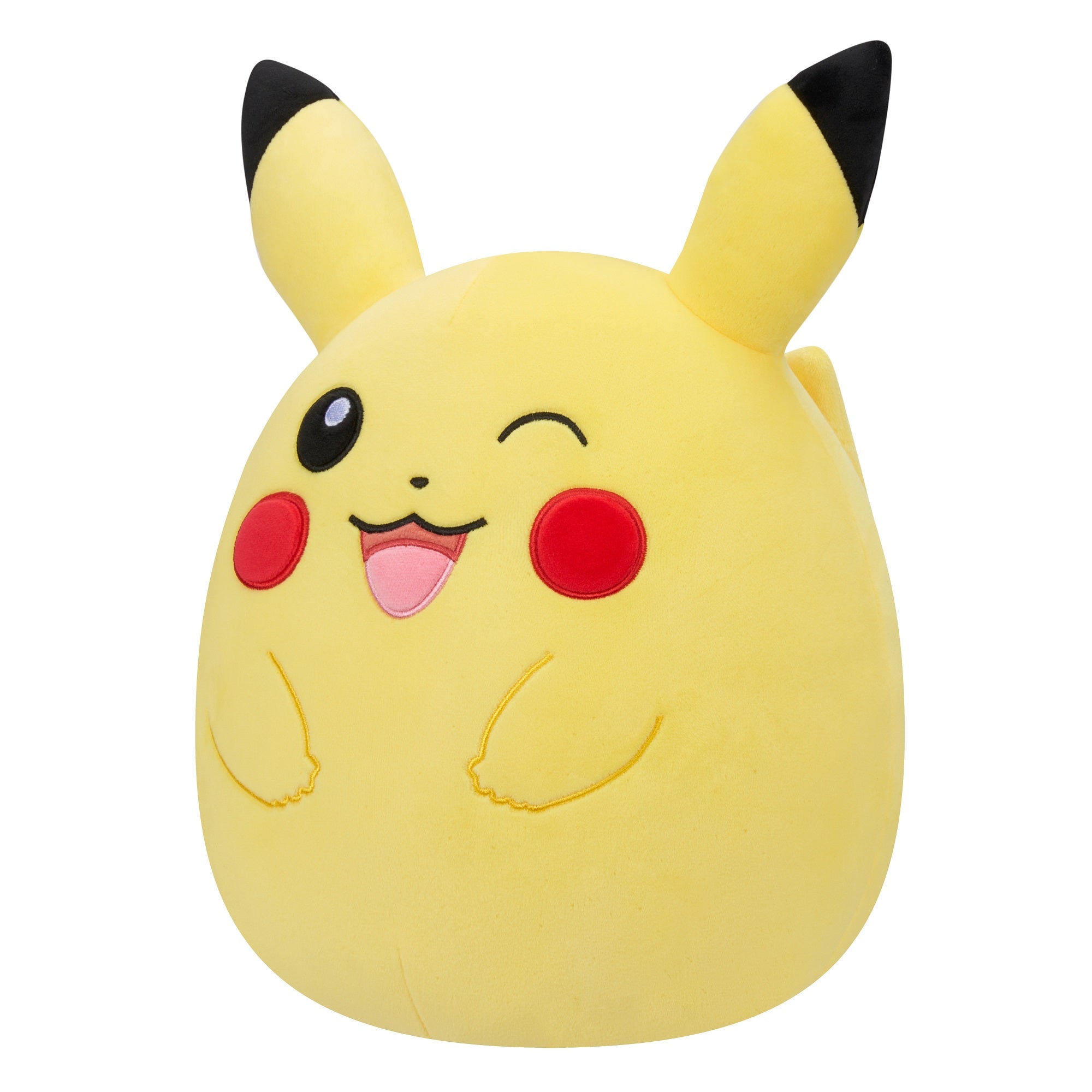 Peluche Squishmallows de Pokémon - Pikachu Guiño 35 cm