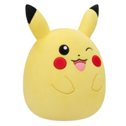 Peluche Squishmallows de Pokémon - Pikachu Guiño 35 cm