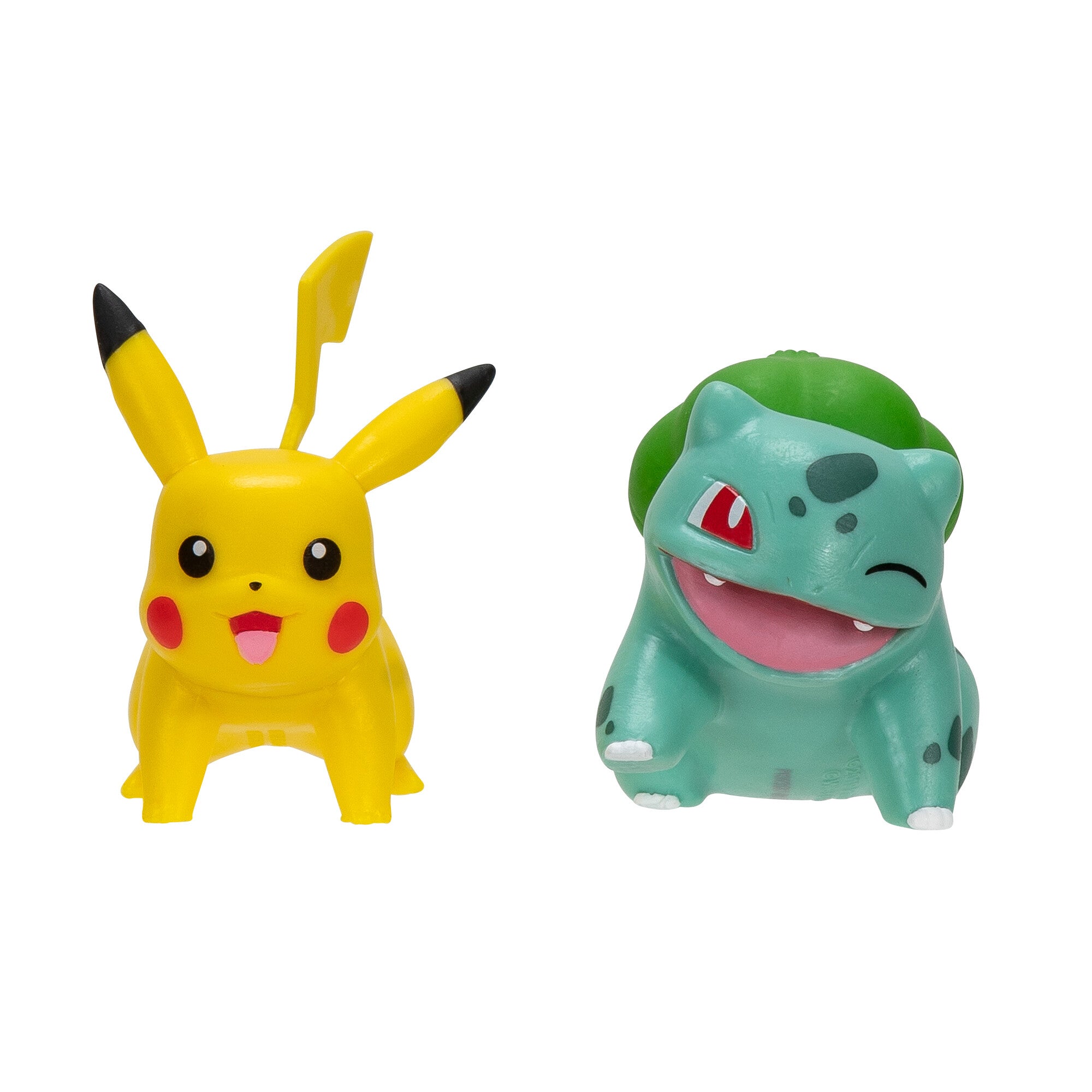 Pack de figuras Pokémon Battle Ready 2: Pikachu x Bullbasaur