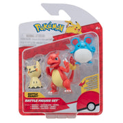 Pokémon Multipack 3 Figuras - Mimikyu + Charmeleon + Marill