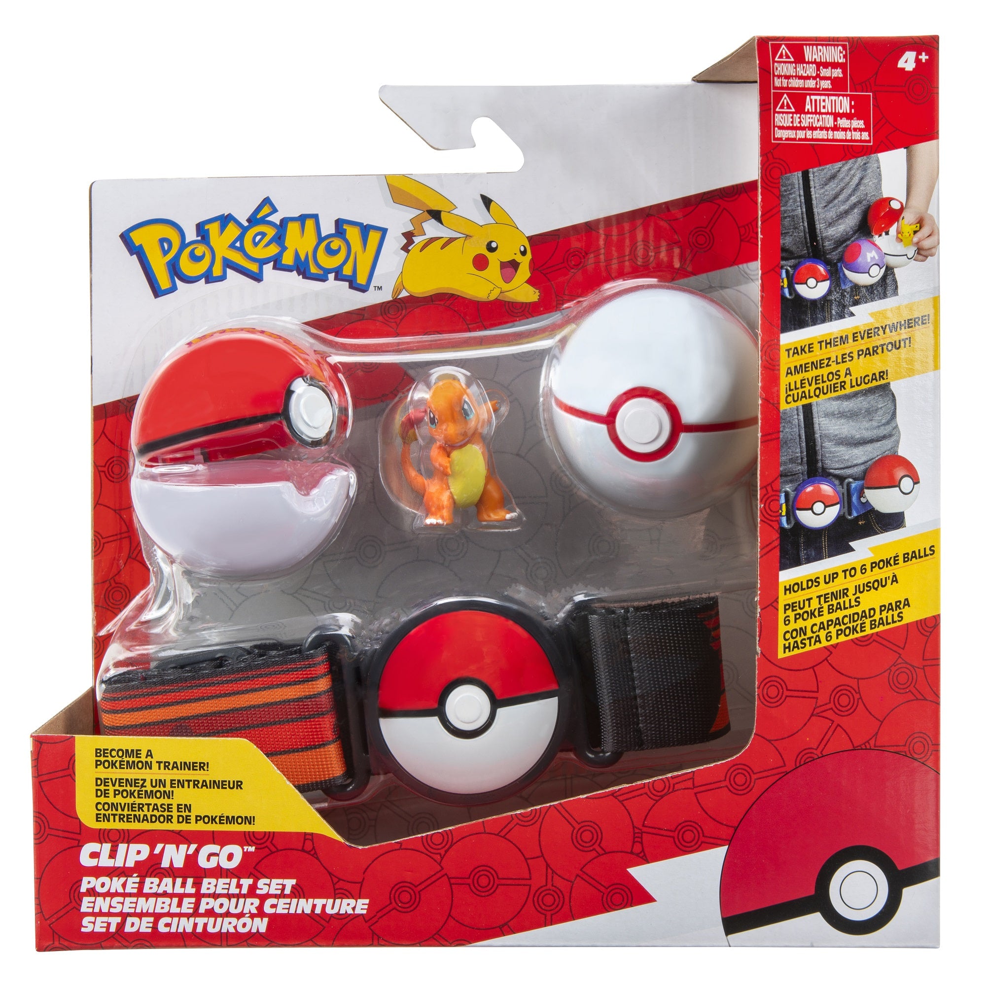 Cinturón de ataque Pokémon - Charmander
