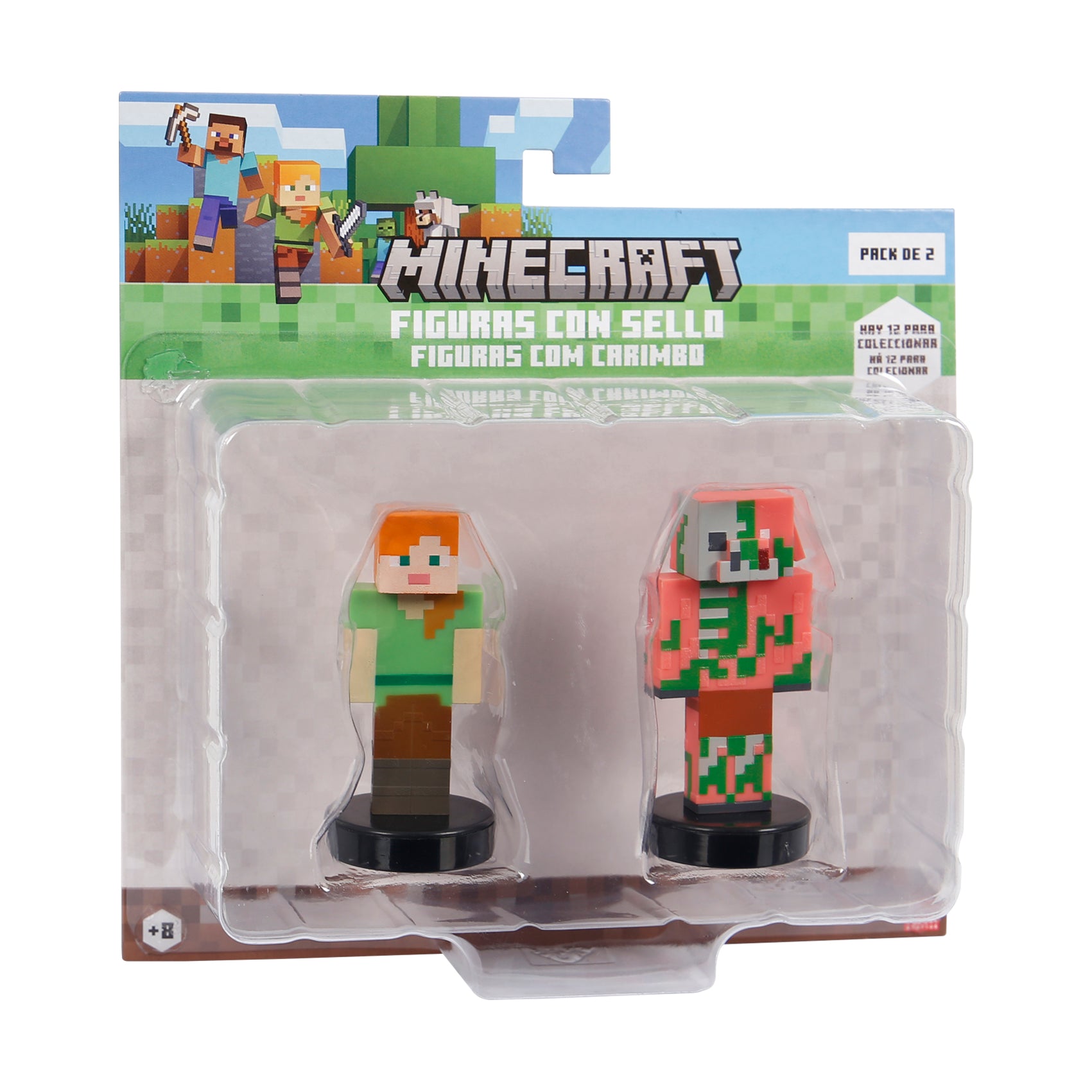 Paquete de 2 de Minecraft