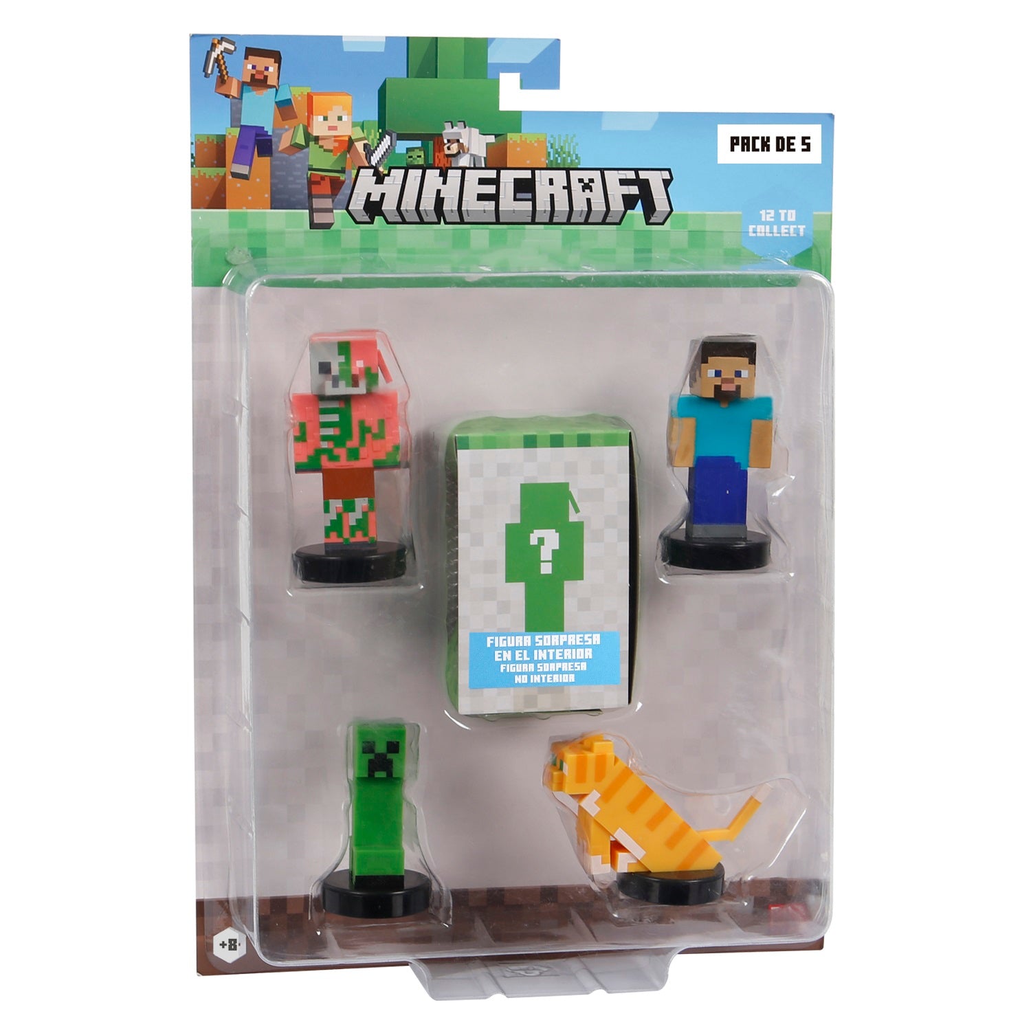 Paquete de 5 de Minecraft