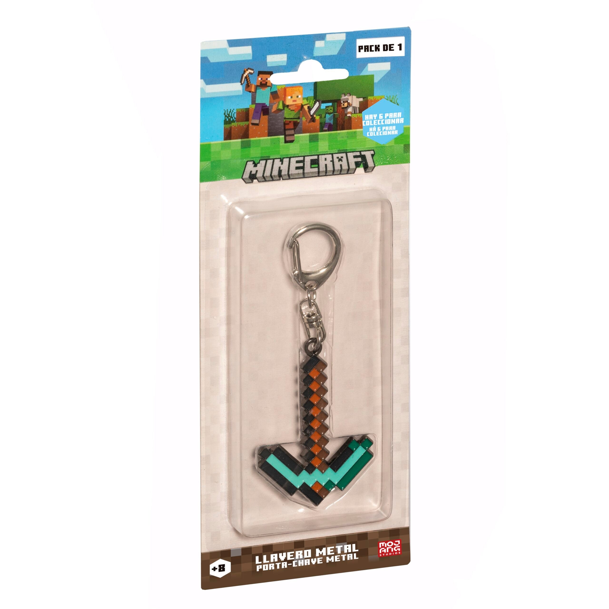 Paquete de llaveros de Minecraft de 1 pieza
