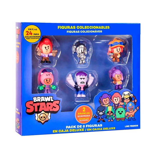 Figuras de acción de Brawl Stars (paquete de 8)