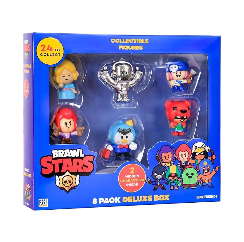 Figuras de acción de Brawl Stars (paquete de 8)