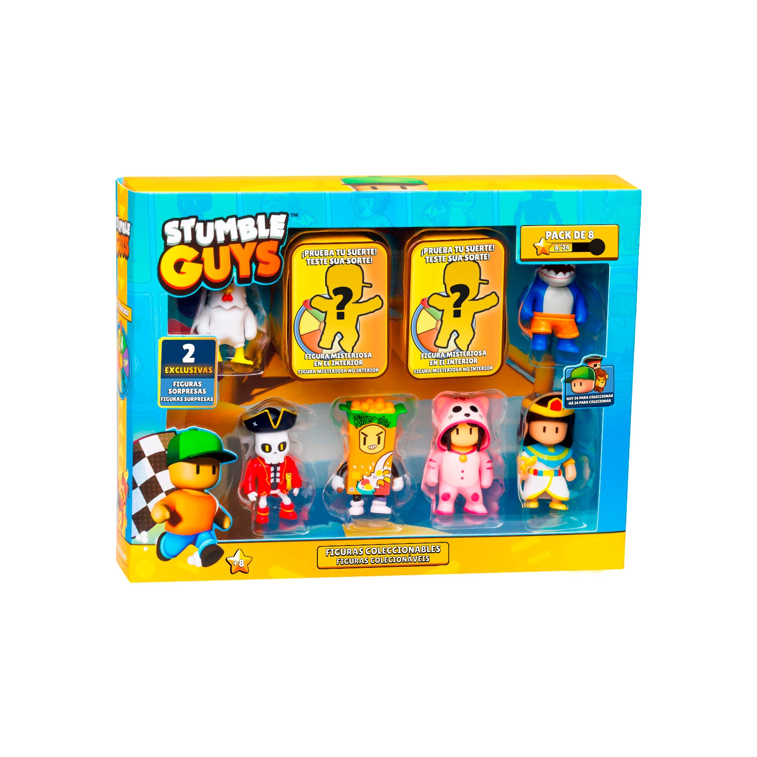 Stumble Guys - Paquete de 8