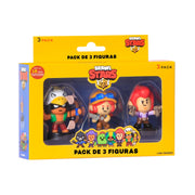 Figuras de acción de Brawl Stars (paquete de 3)
