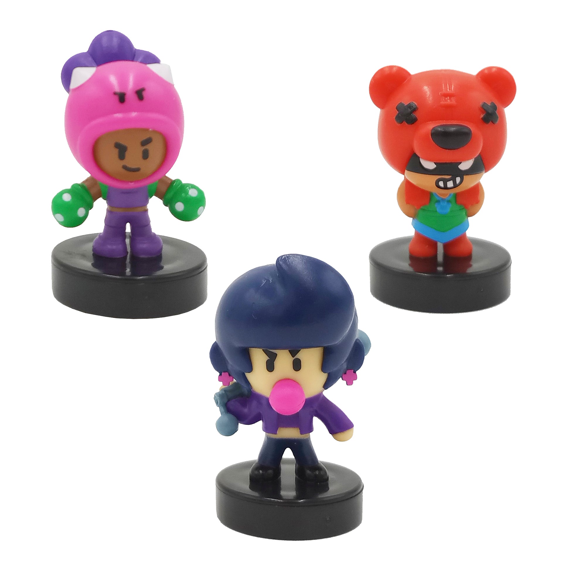 Figuras de acción de Brawl Stars (paquete de 3)