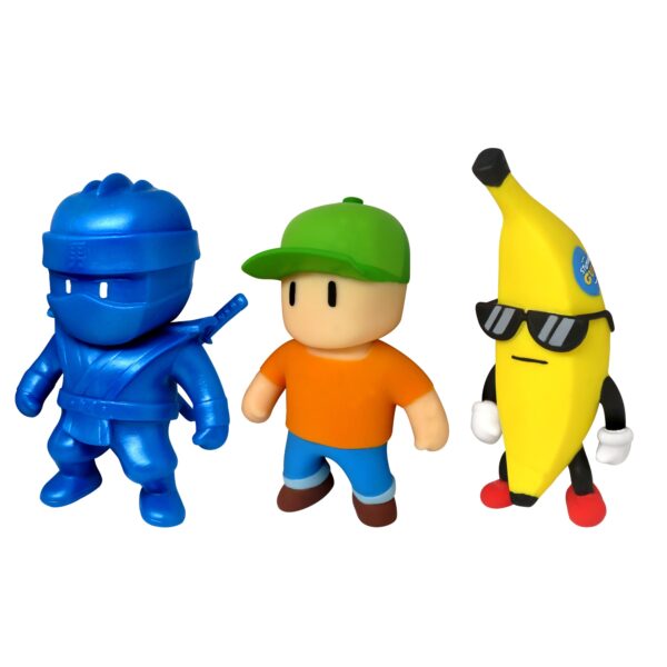 Paquete de 3 Monster Flex Stumble Guys