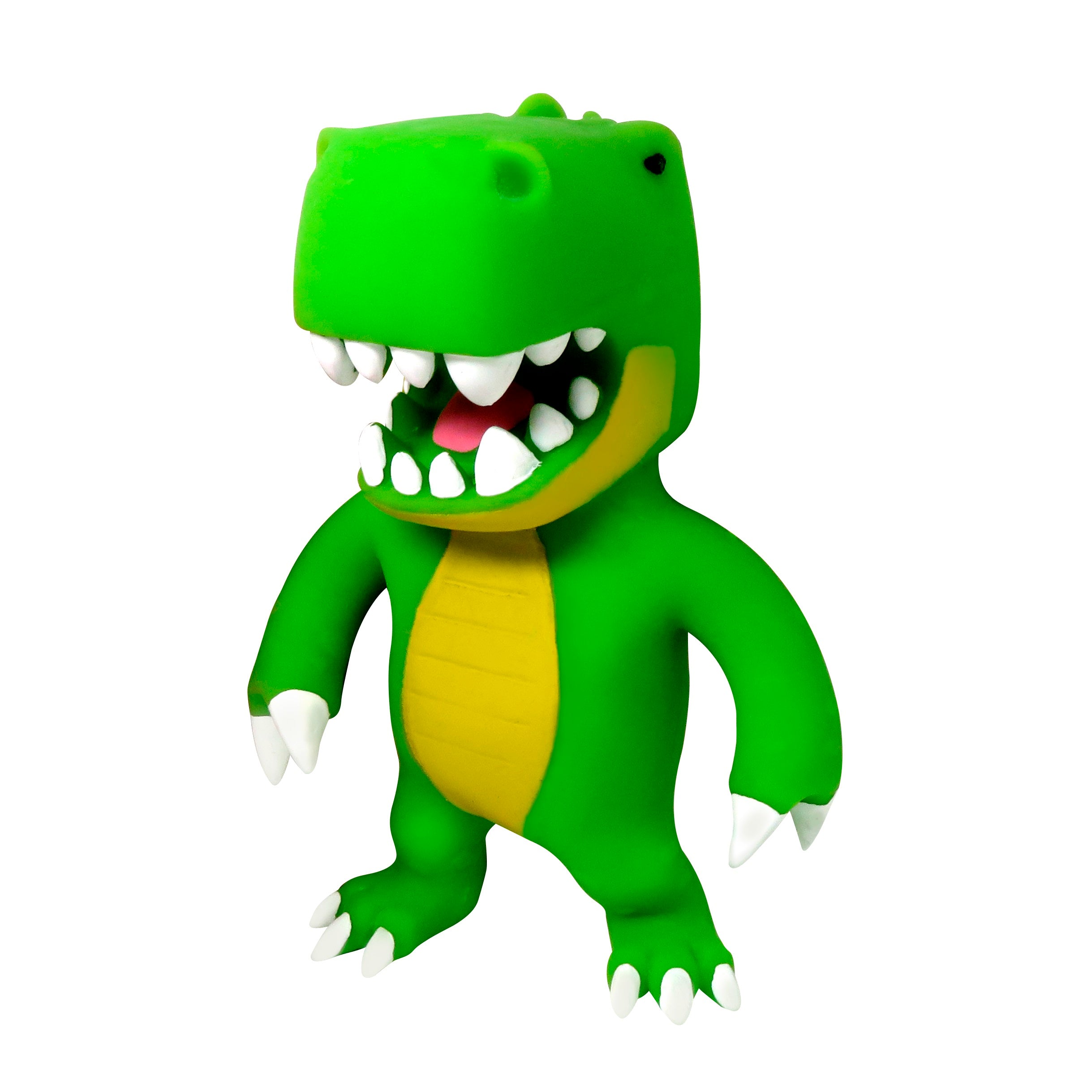 Chicos tropezando con Monster Flex - T-Rex