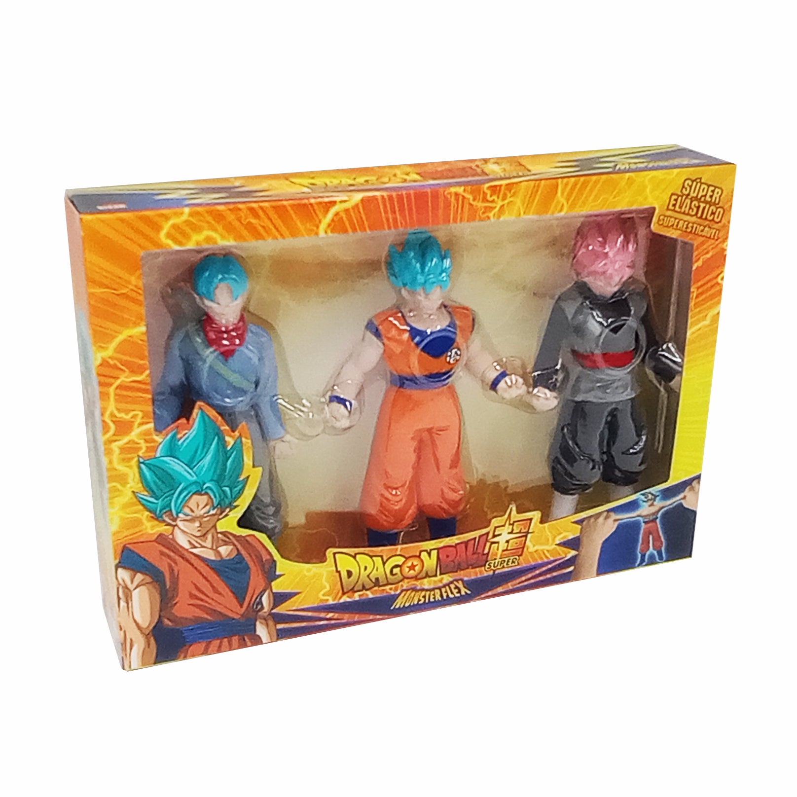 Paquete de 3 figuras Monster Flex Dragon Ball