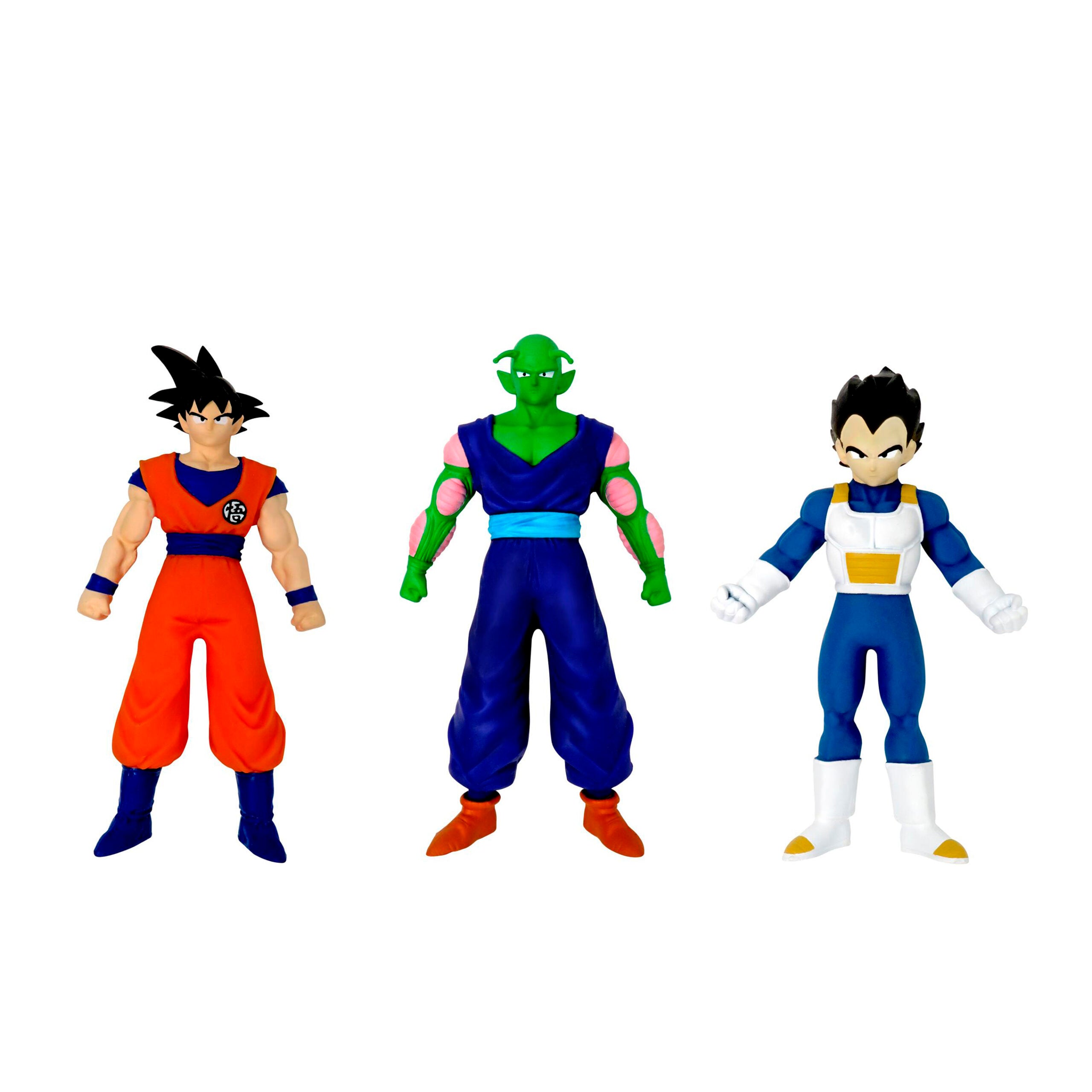 Paquete de 3 figuras Monster Flex Dragon Ball