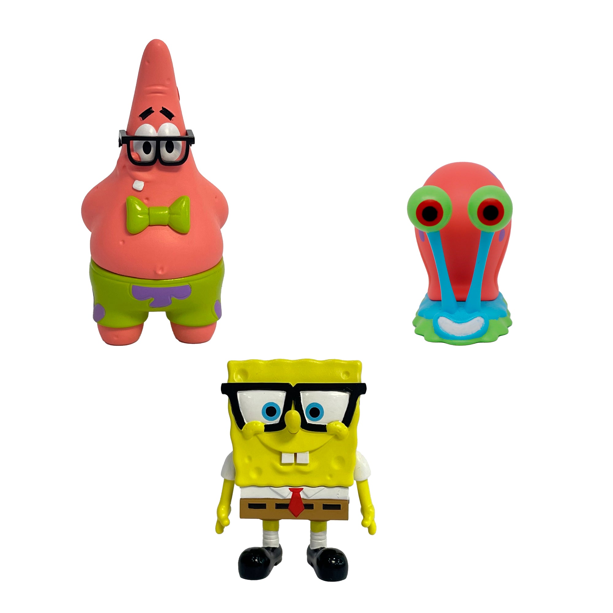 Bob Esponja - Pack de 3 figuras