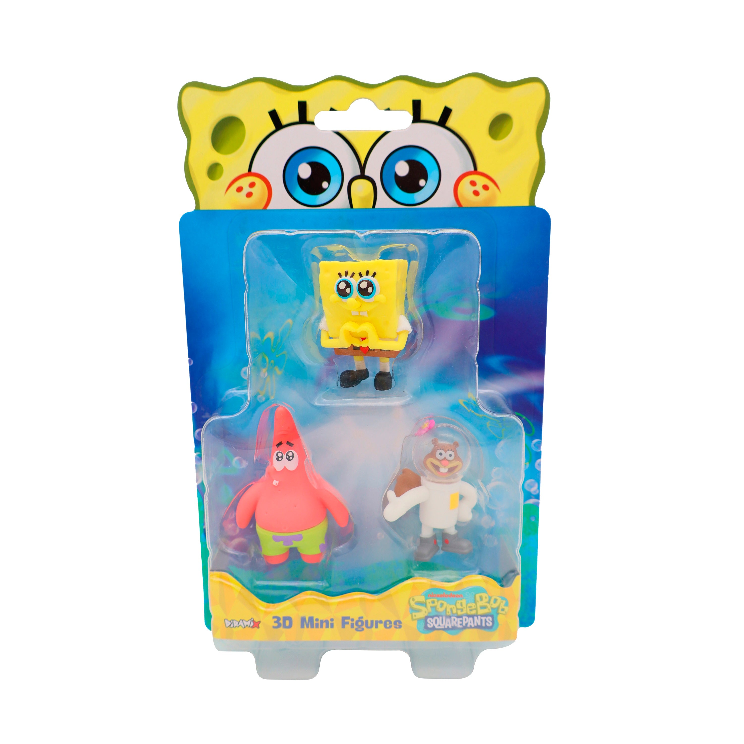 Bob Esponja - Pack de 3 figuras