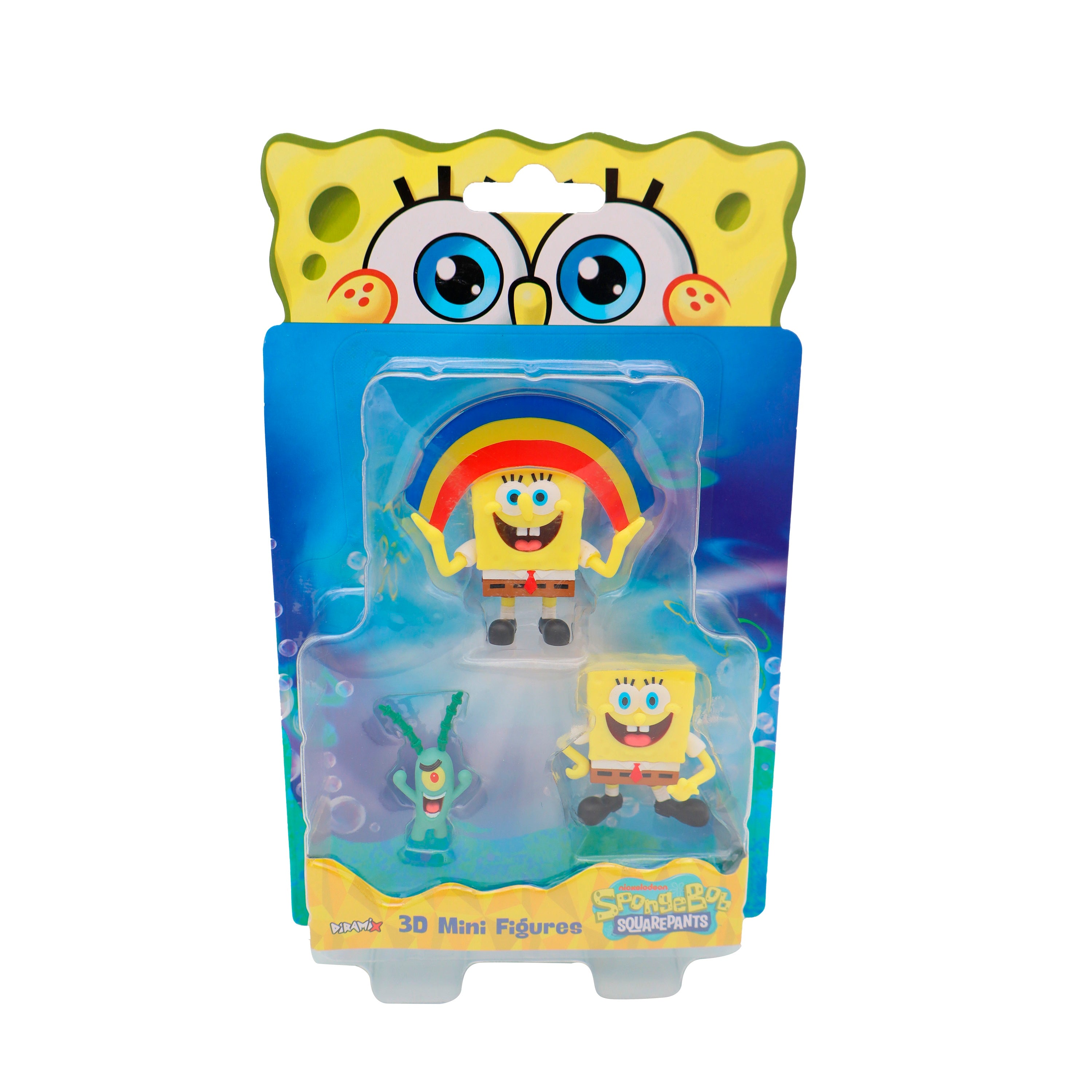 Bob Esponja - Pack de 3 figuras