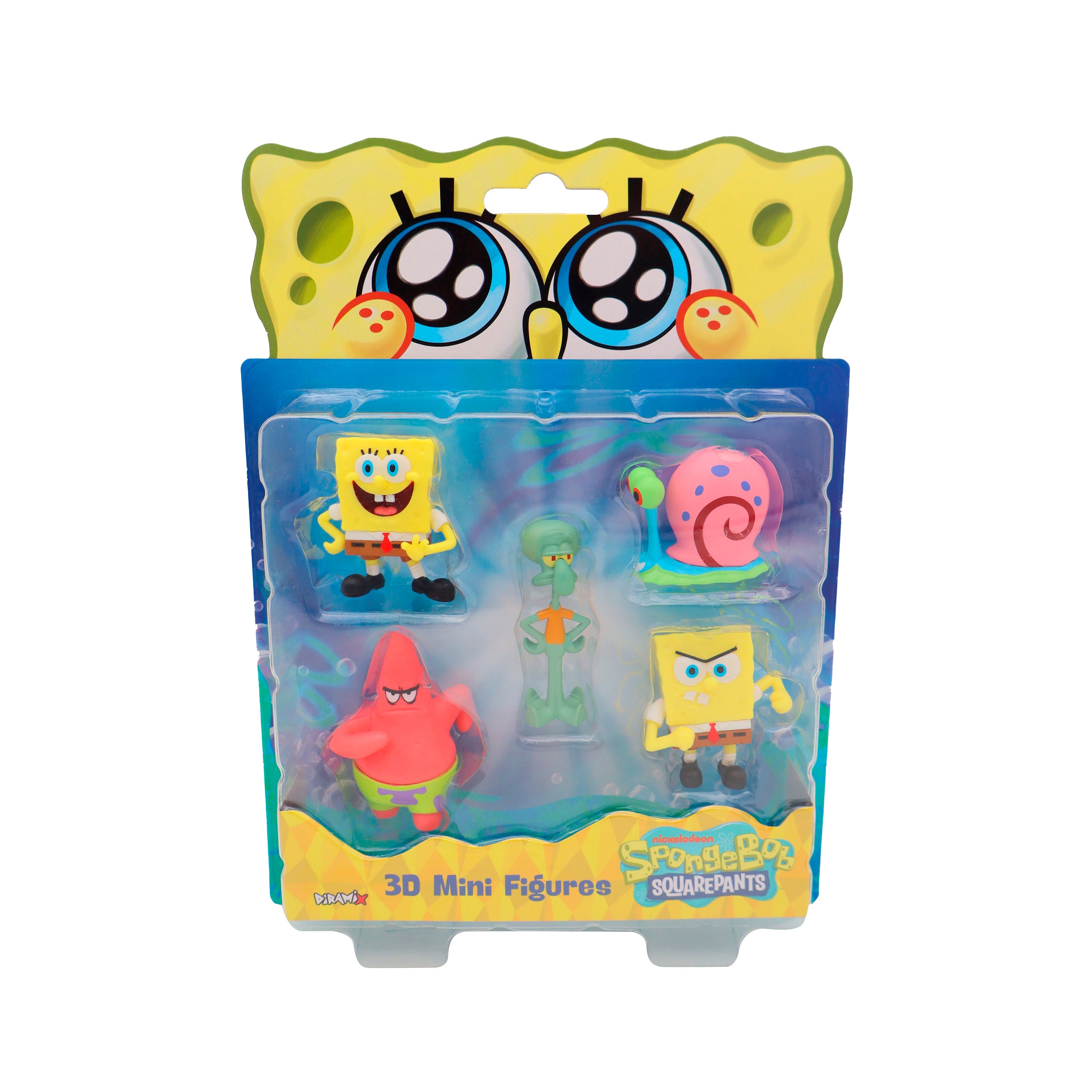 Bob Esponja - Paquete de 5 figuras