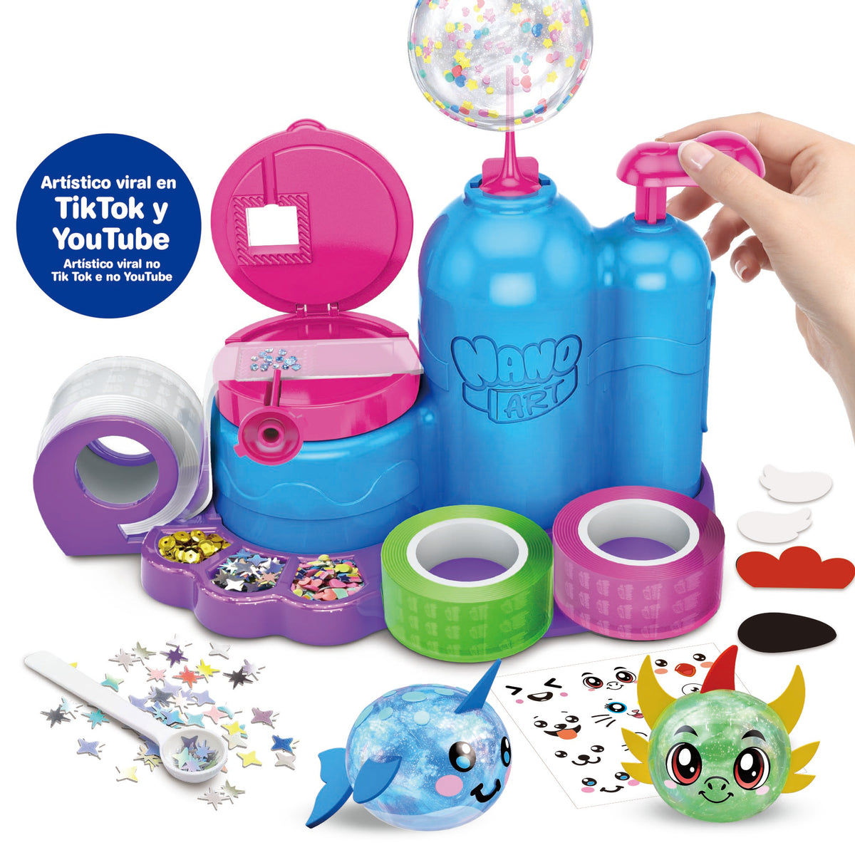 Nano Arte Fábrica de Burbujas