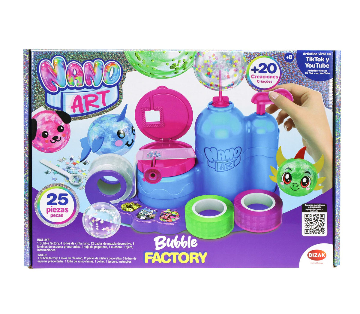 Nano Arte Fábrica de Burbujas