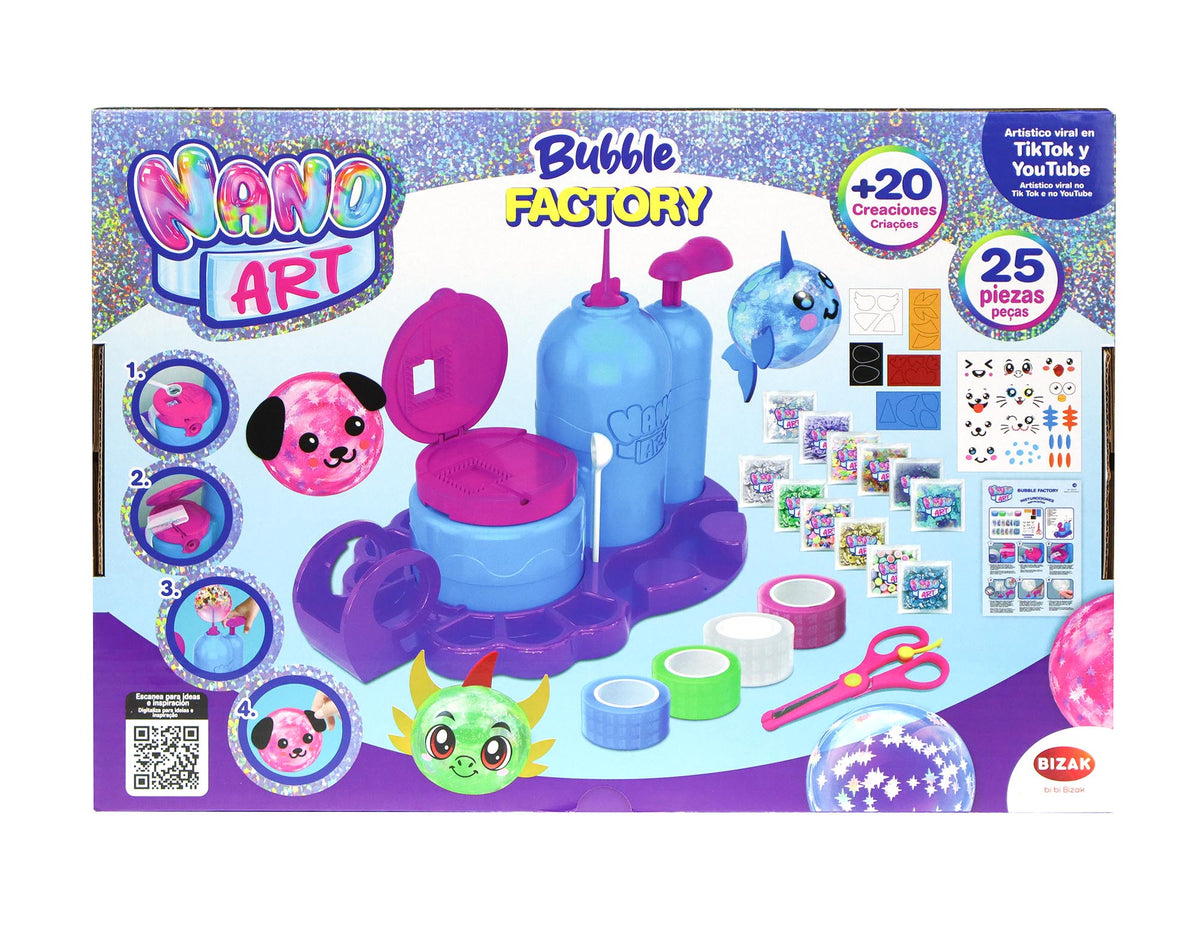 Nano Arte Fábrica de Burbujas