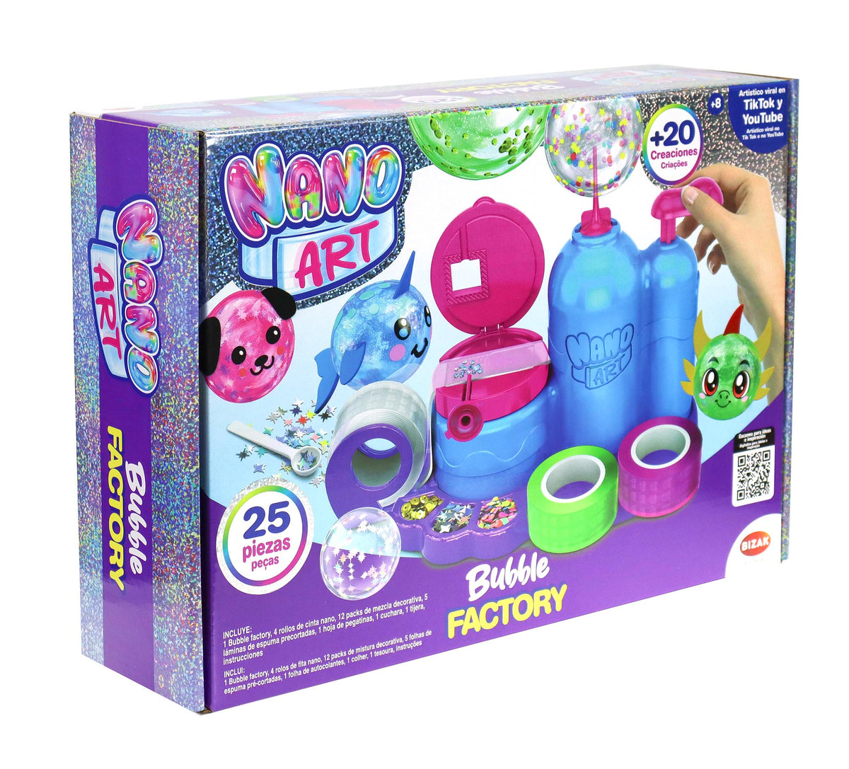 Nano Arte Fábrica de Burbujas