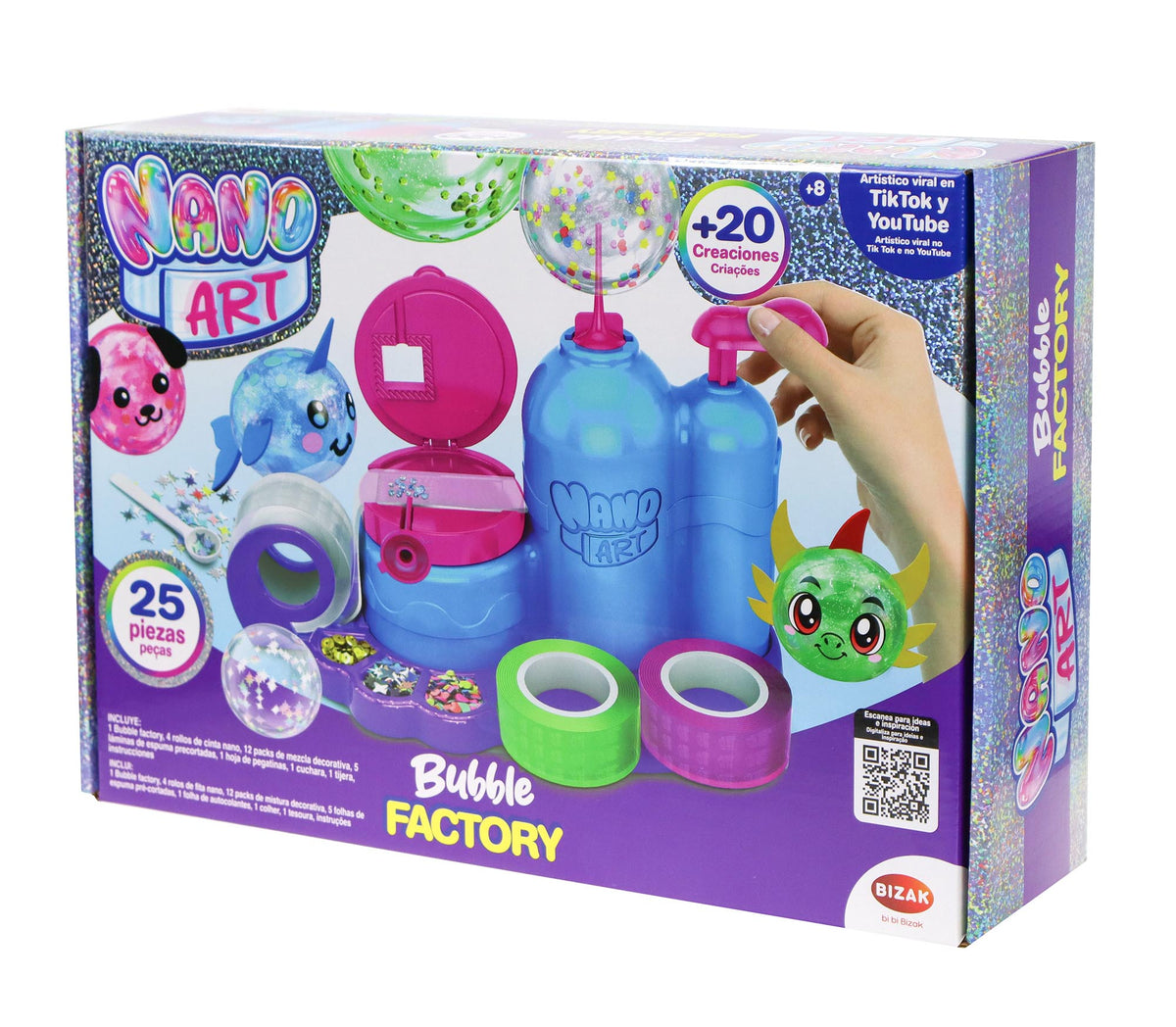 Nano Arte Fábrica de Burbujas