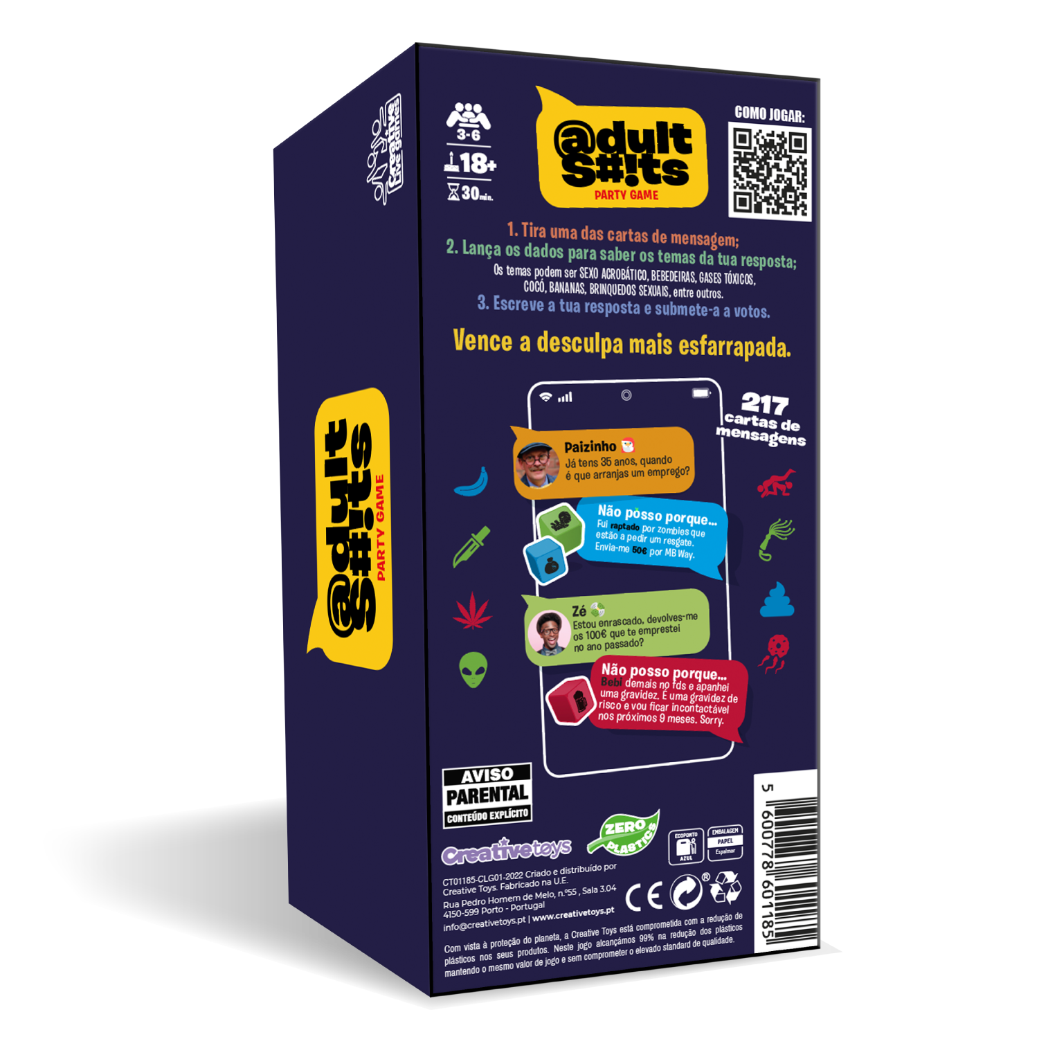 Mierdas para adultos - Creative Live Games