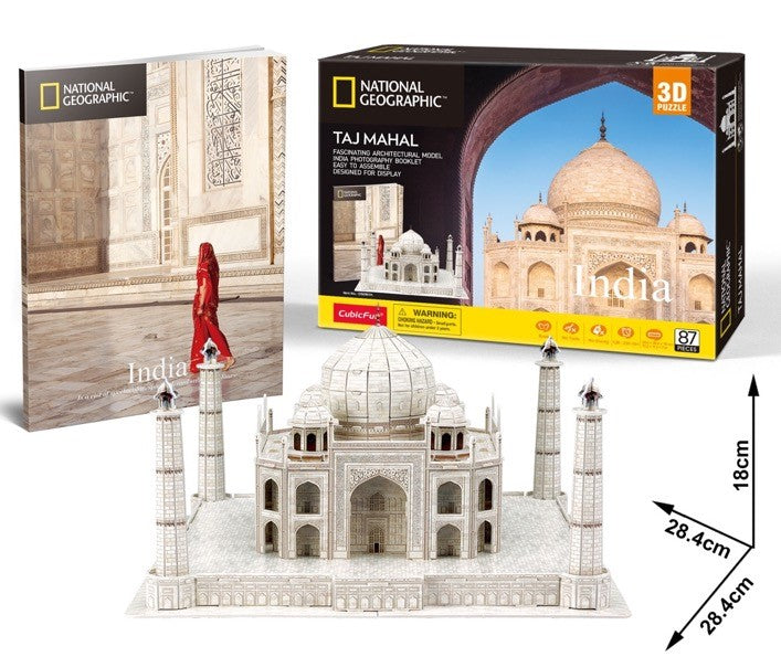 Puzzle 3D - NatGeo Taj Mahal 86pzs
