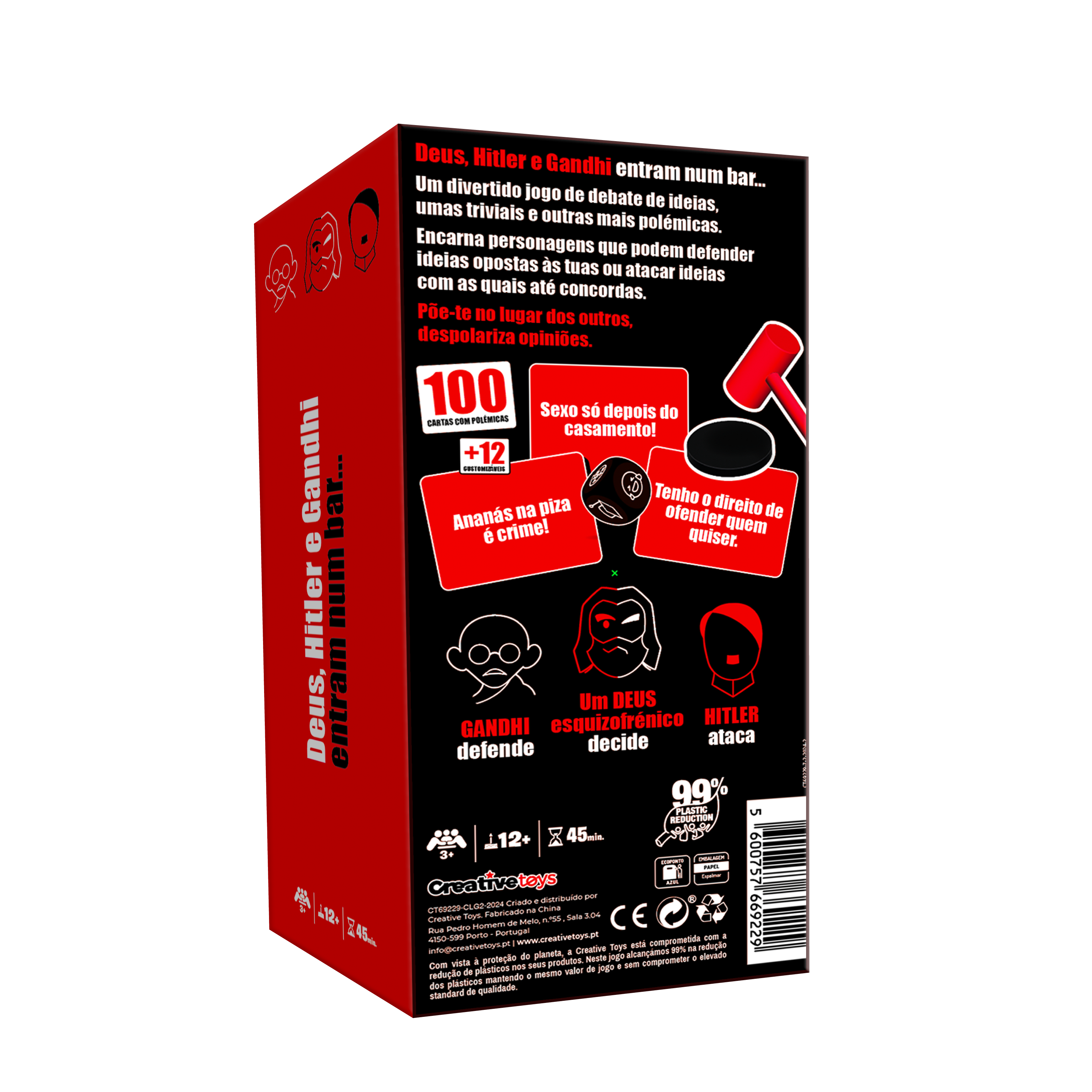 Dios, Hitler y Gandhi entran en un bar... - Creative Live Games