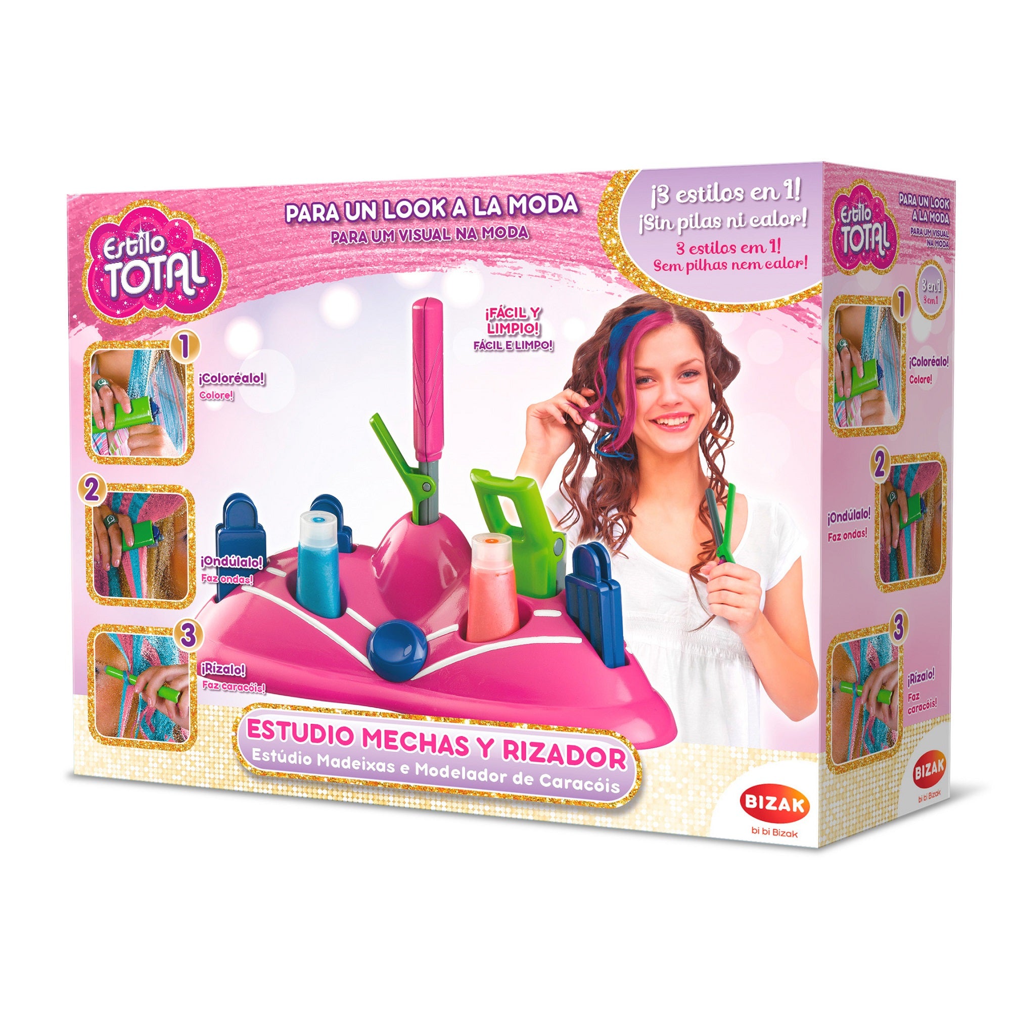 Estudio de cabello y rizos