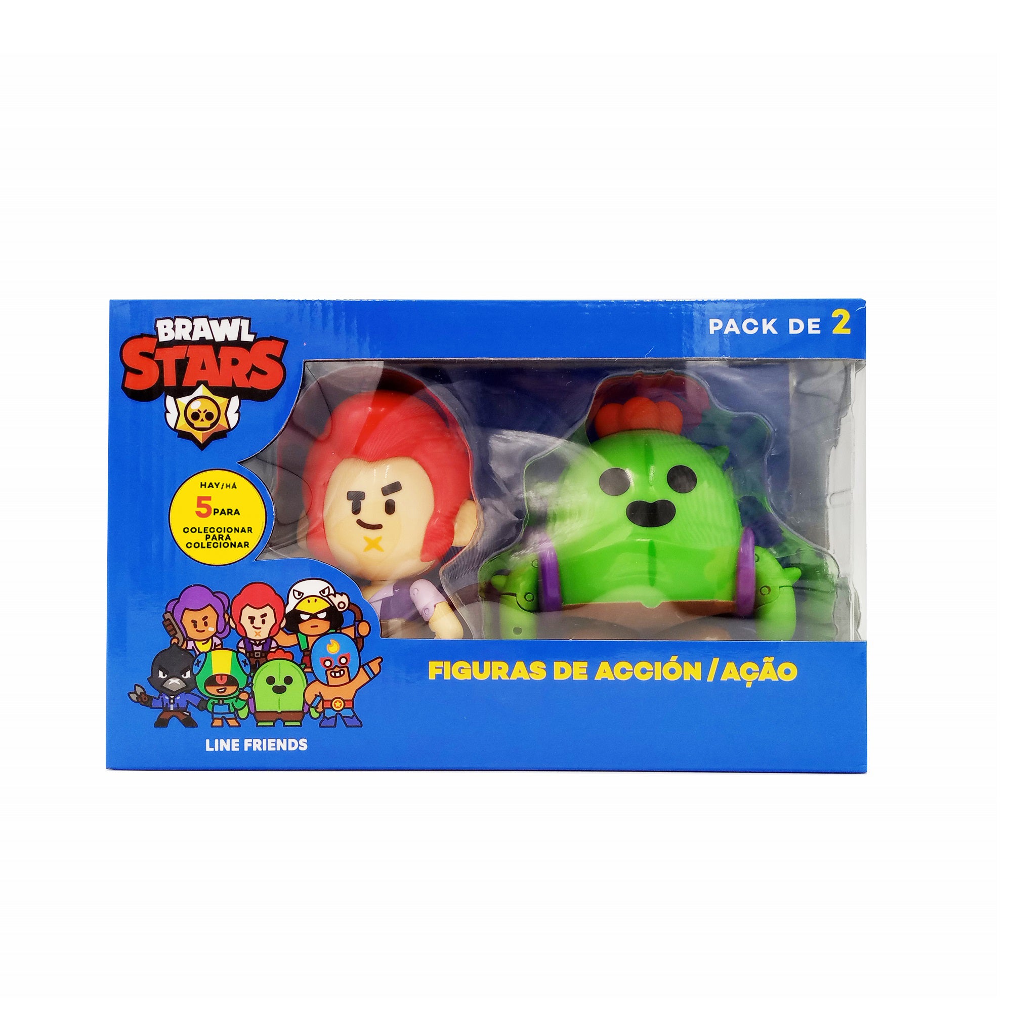 Brawl Stars - Figura de acción - Paquete de 2