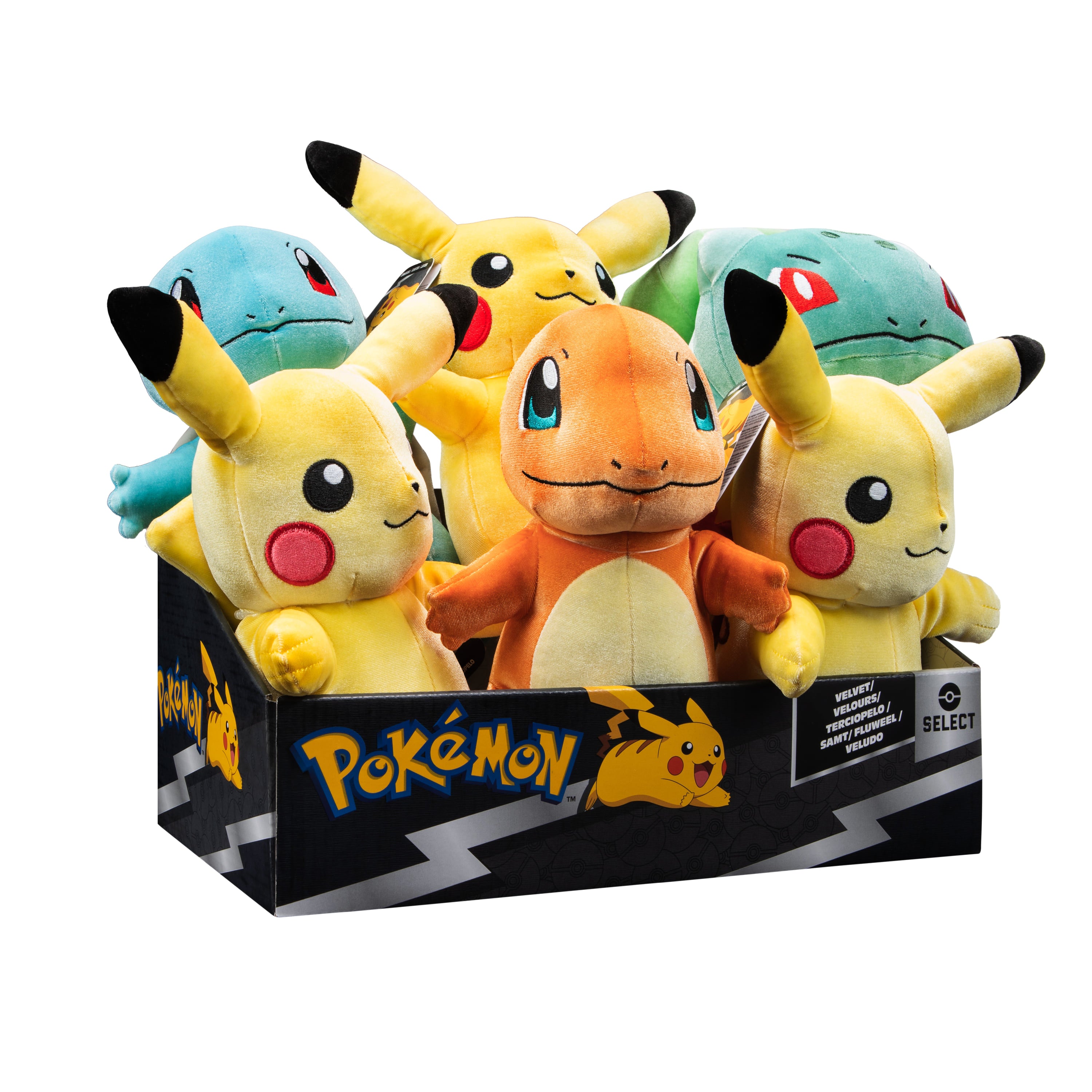 Peluche de terciopelo de Pokémon