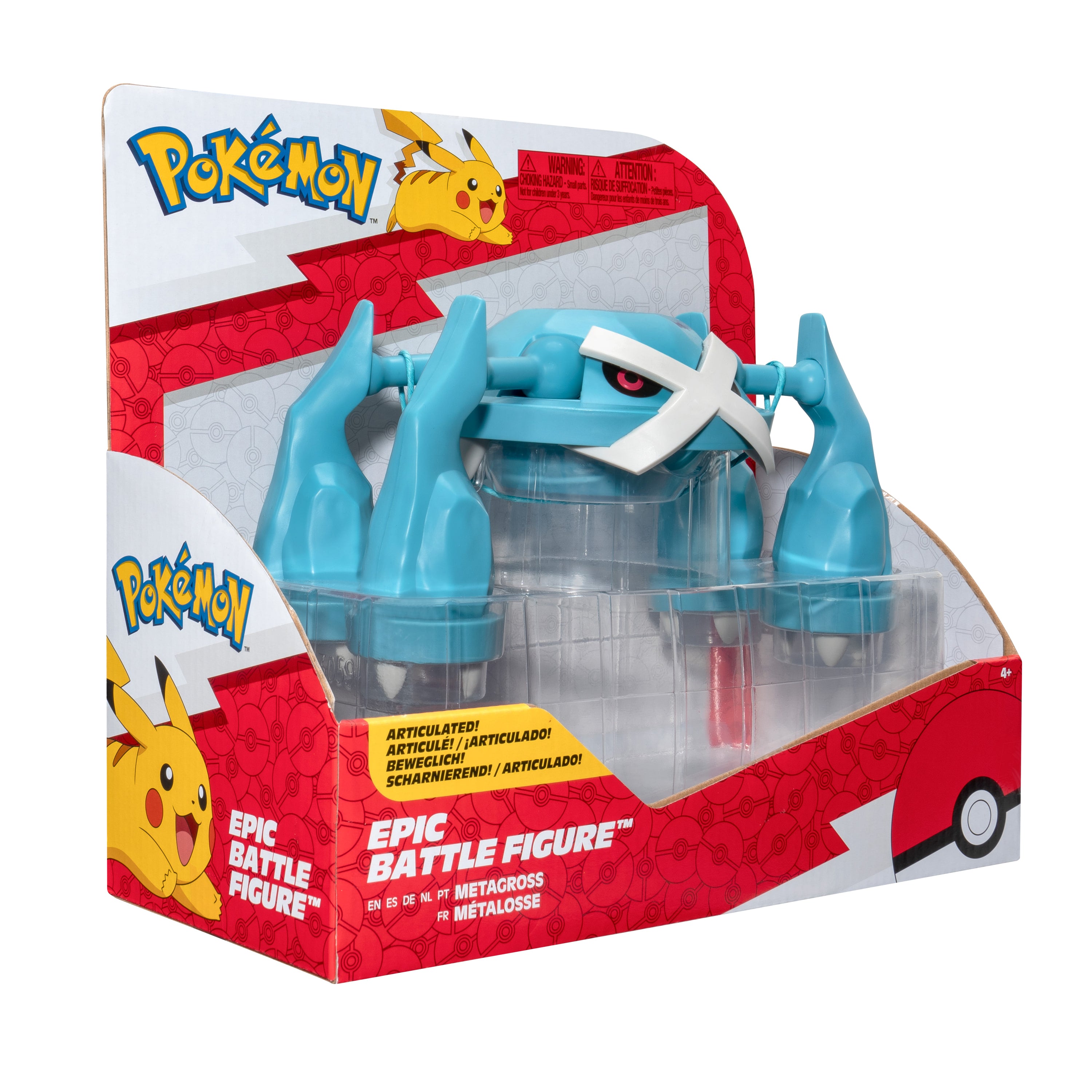 Figura de Metagross de la batalla épica de Pokémon