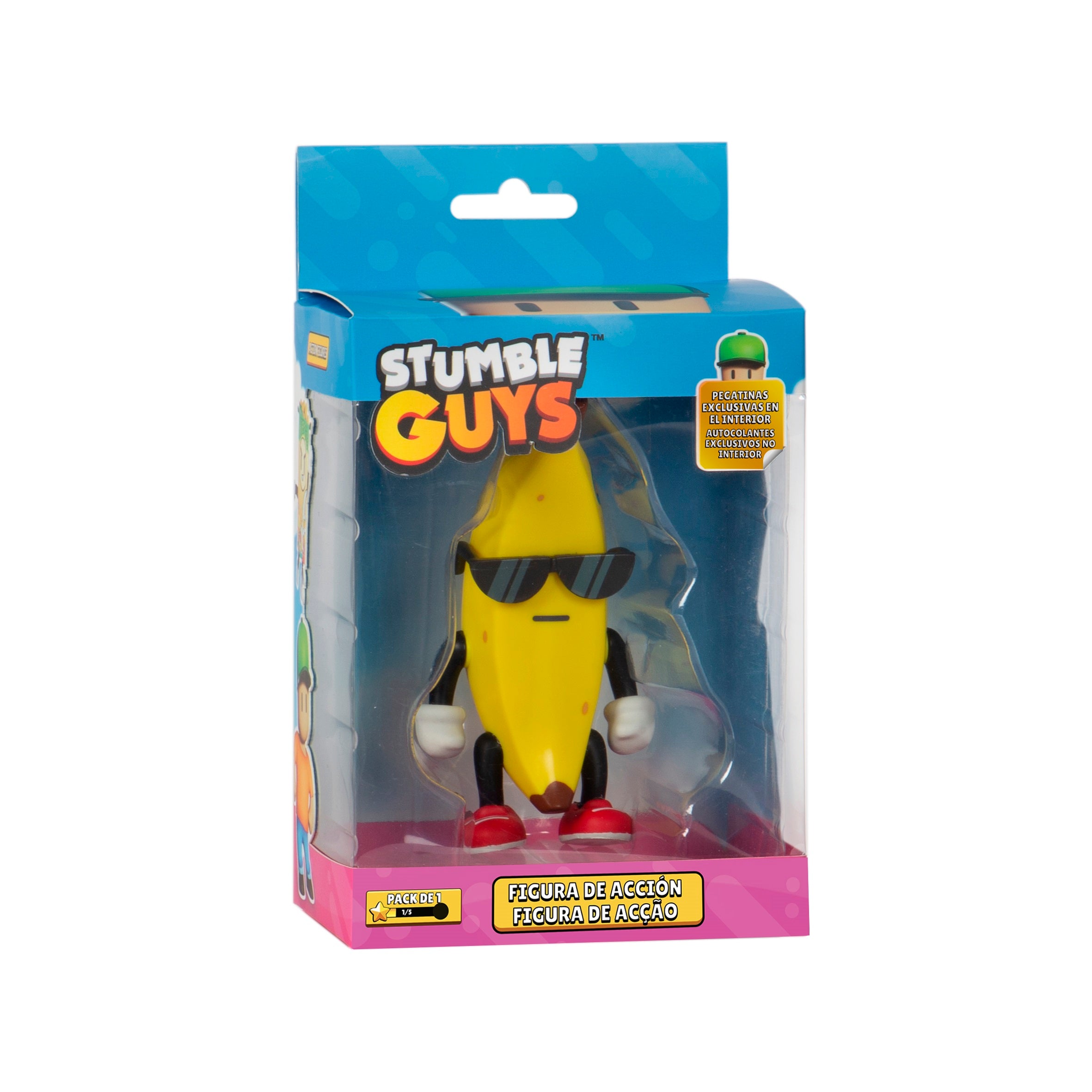 Stumble Guys - Figura de acción Banana Guy de 11,5 cm