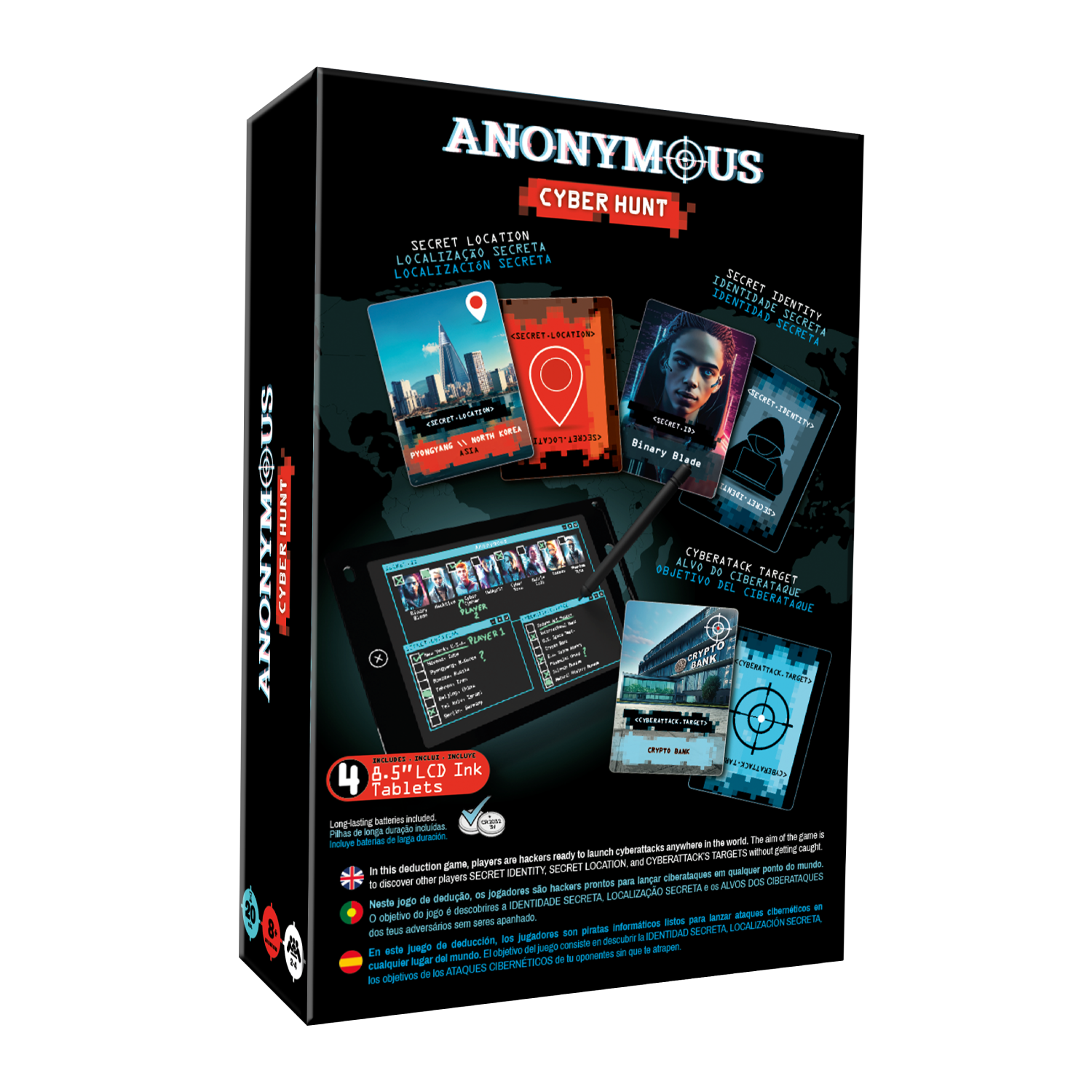 Anonymous Cyber Hunt - Creative Live Games