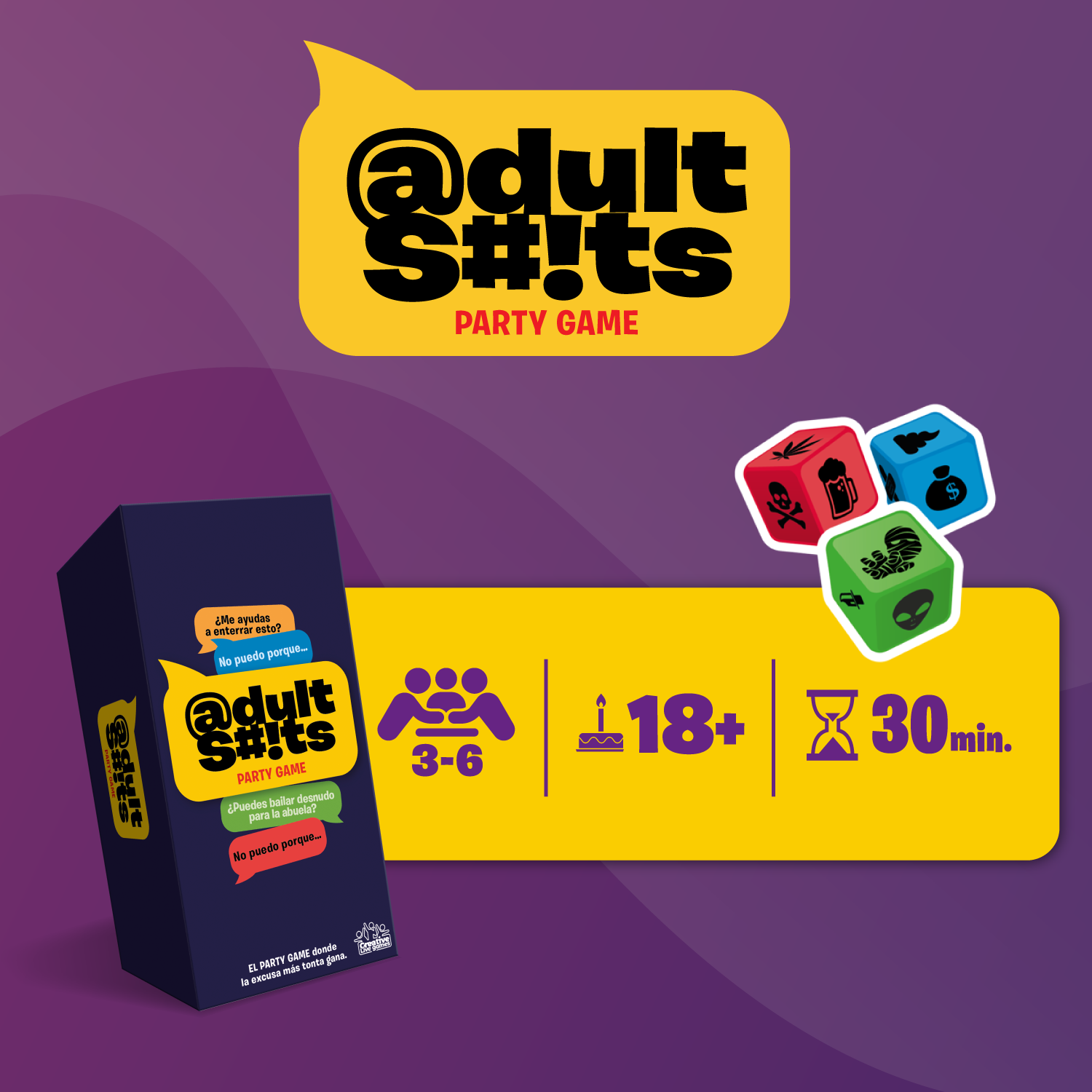 Adult Shits ES - Juegos creativos en vivo