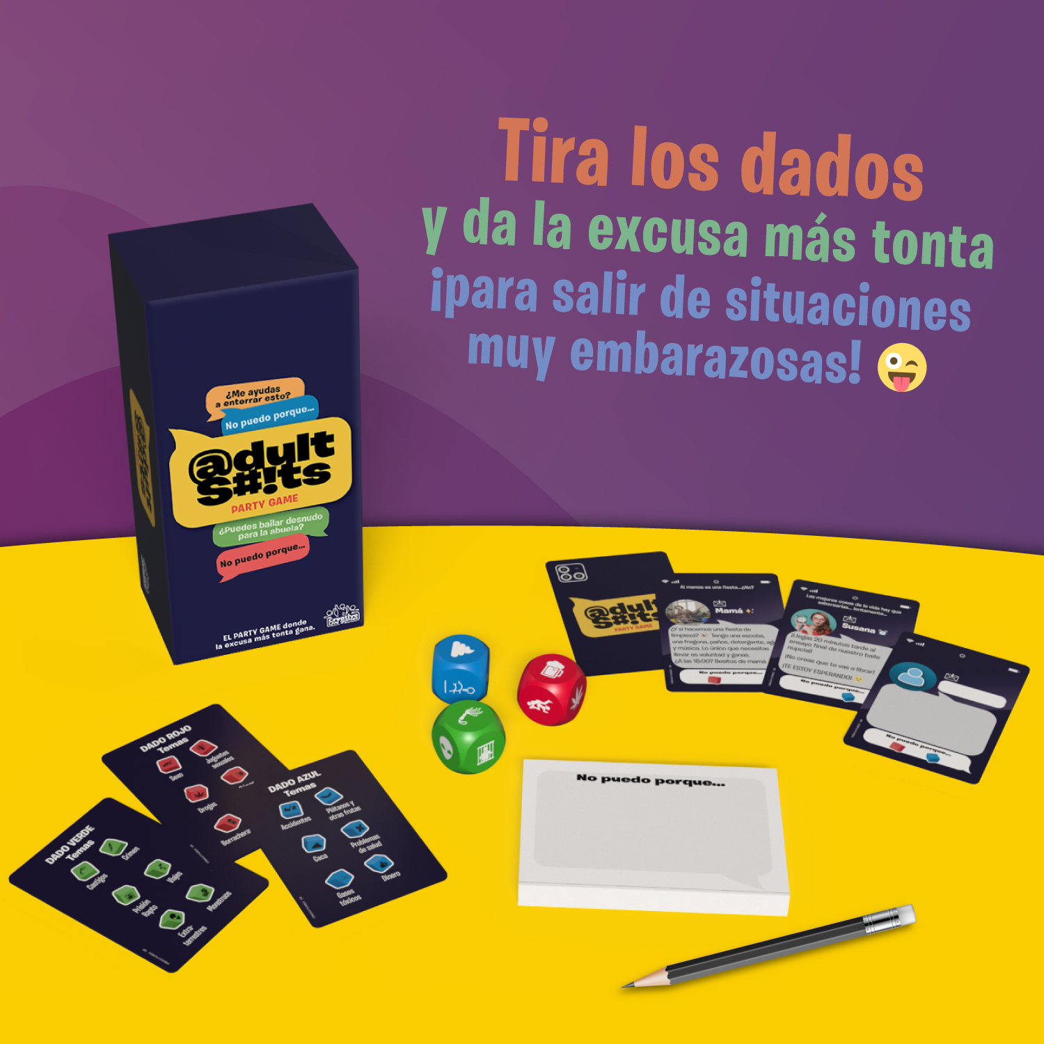 Adult Shits ES - Juegos creativos en vivo